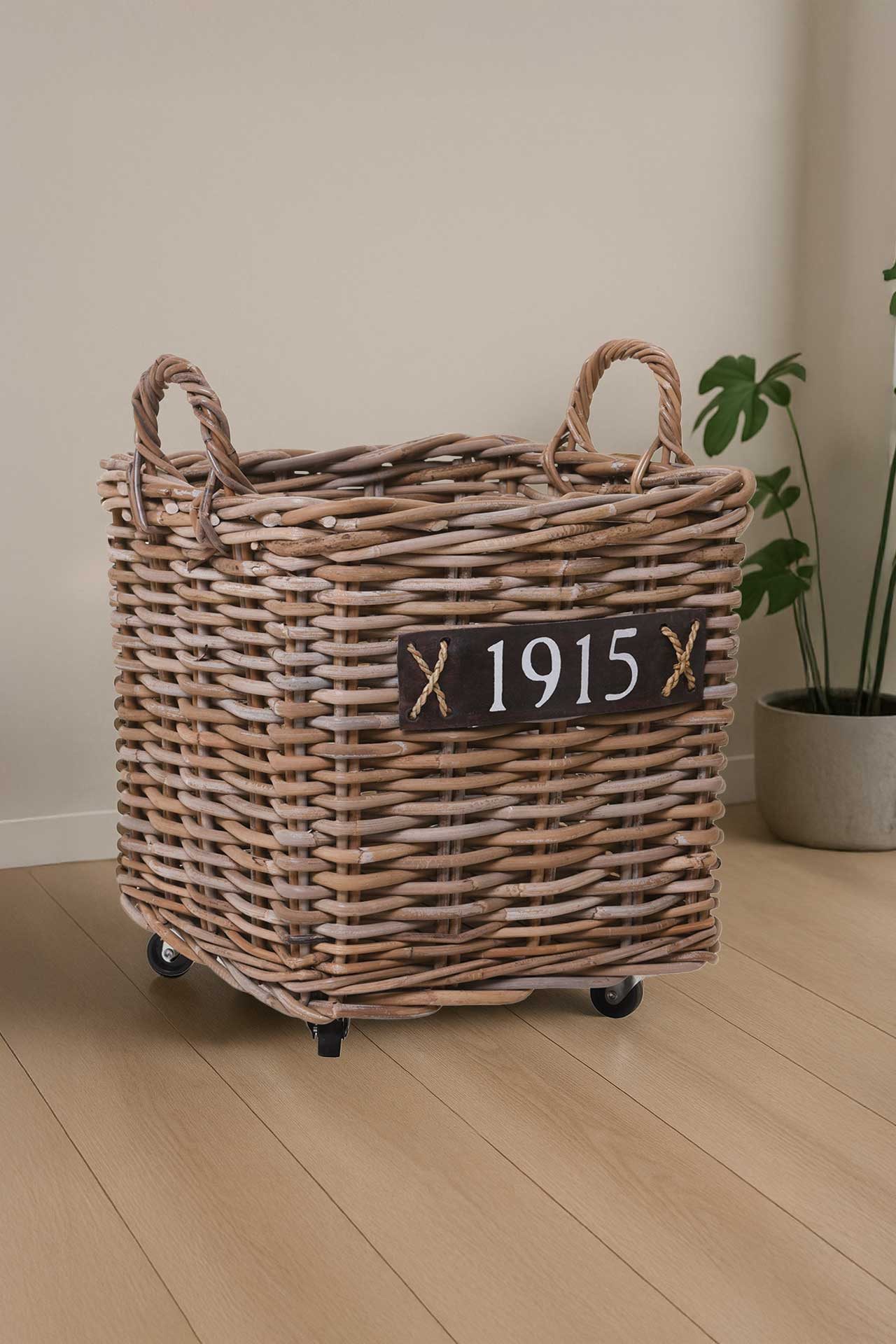 VIVANNO Kaminholzkorb Rattan RODAR Kasten - günstig online kaufen