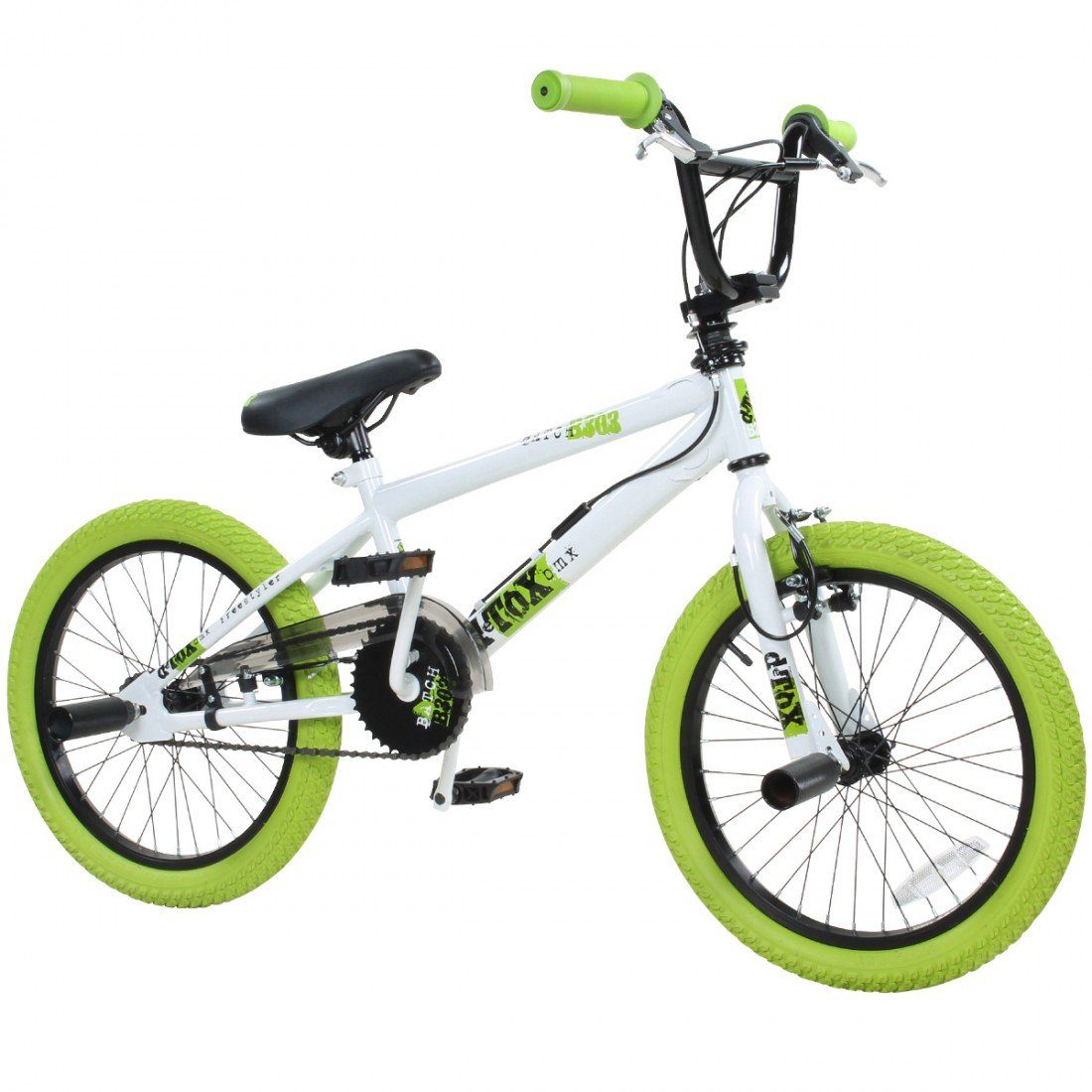 deTOX BMX-Rad Freestyle, 1 Gang, ohne Schaltung, 18 Zoll Kinder Fahrrad ab  115 cm mit 4 Pegs 360° Rotor unisex Mädchen Jungen Kinderbmx