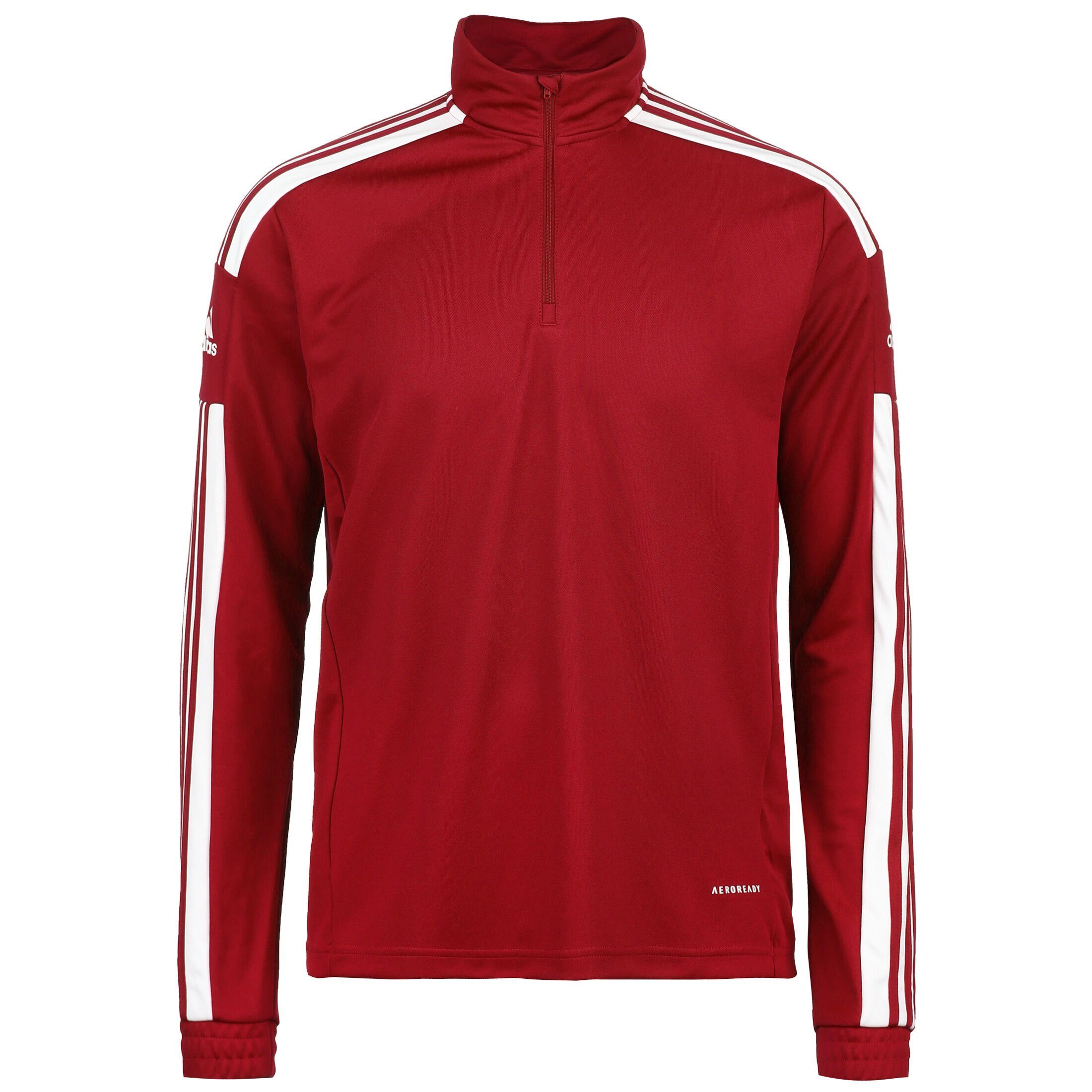 / adidas Sweatshirt Performance rot Herren Squadra weiß 21 Trainingssweat