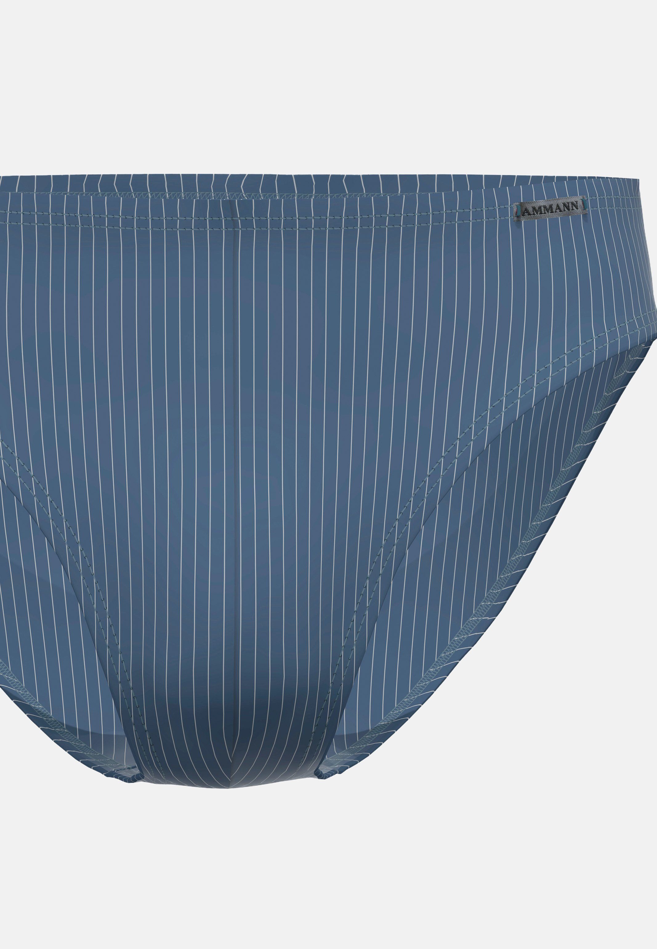 Ammann Slip 3er Pack Smart & Stripes (Spar-Set, 3-St) Mini Slip / Unterhose - Baumwolle - ohne Eingriff - Atmungsaktiv