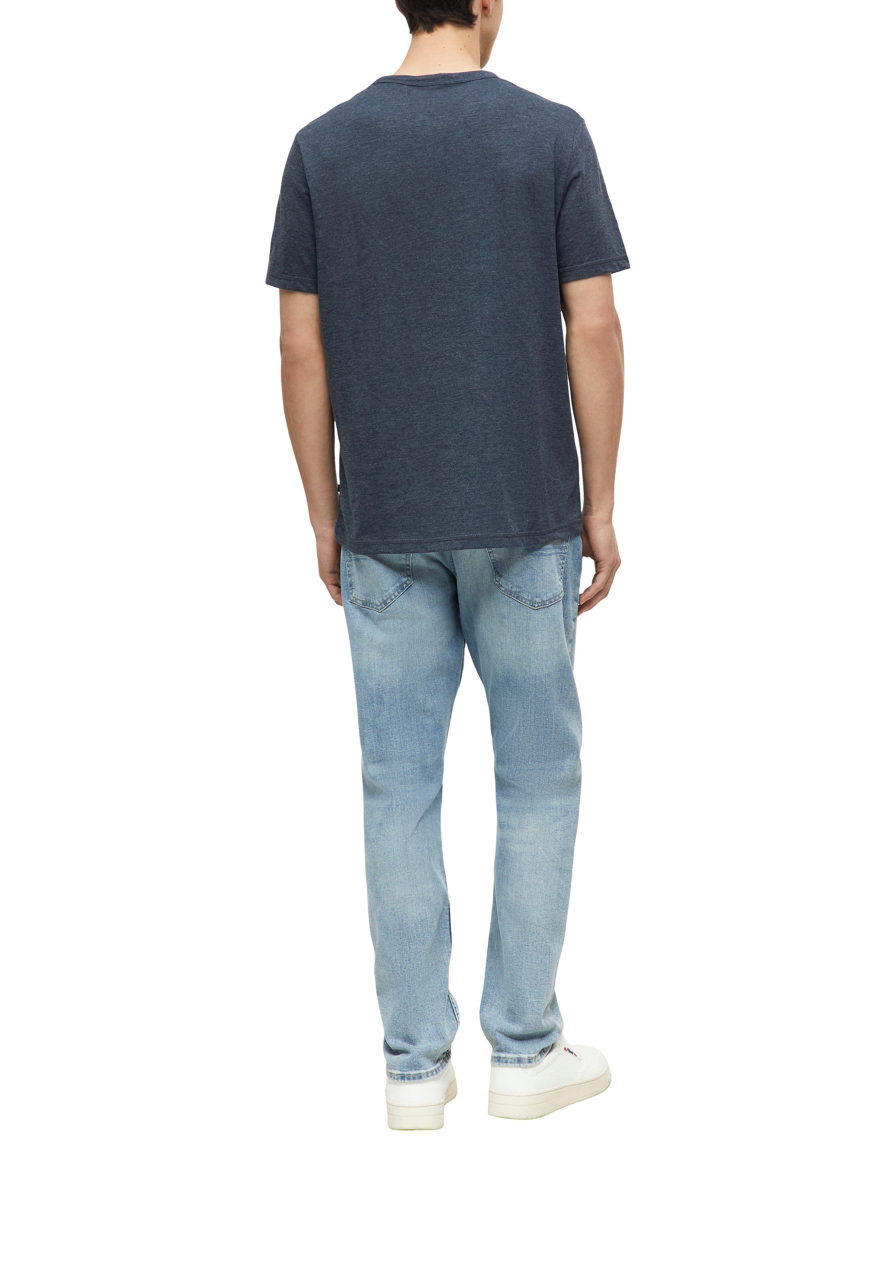 s.Oliver Kurzarmshirt Sommershirt - meliert – Bild 2 von 4