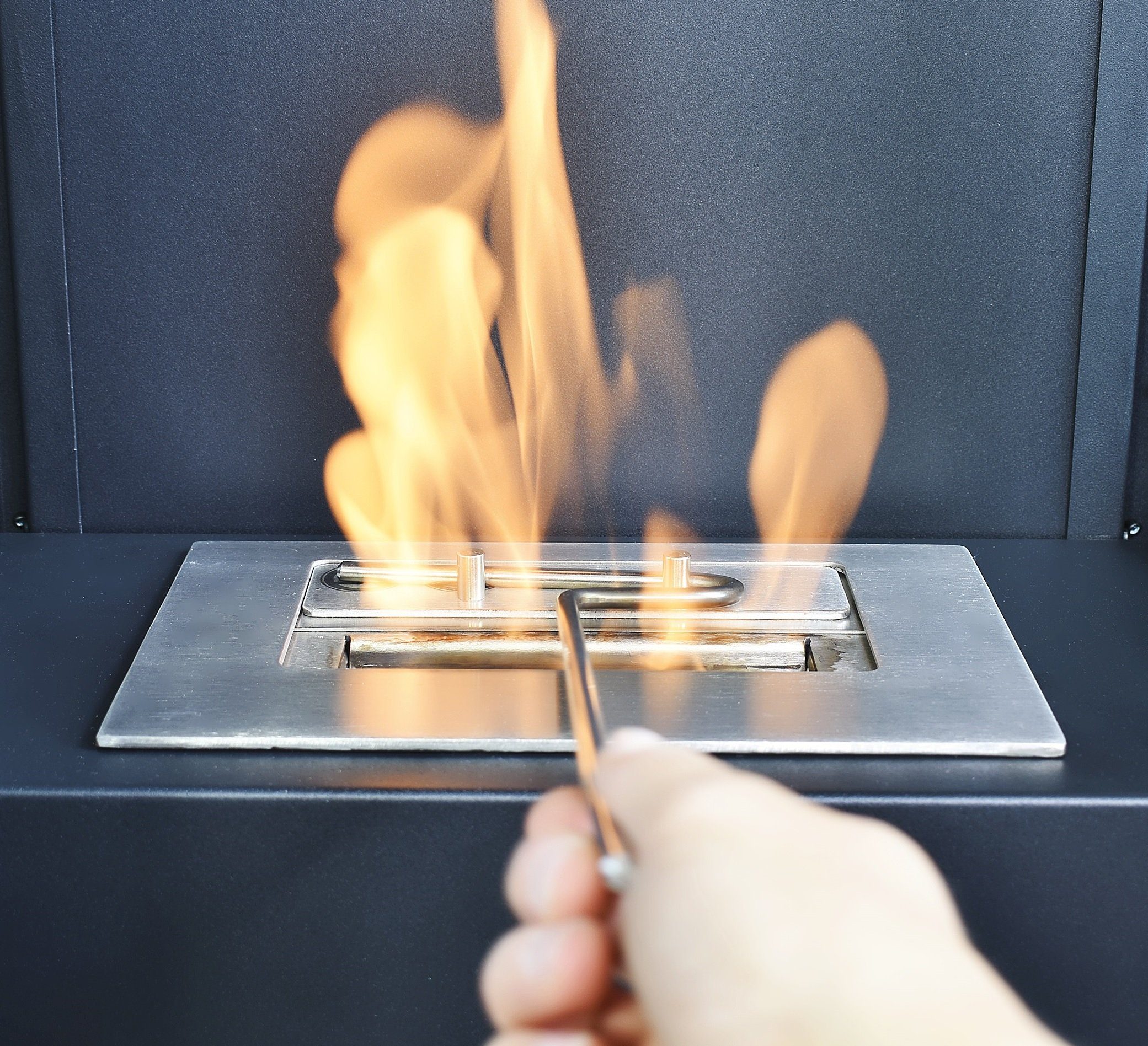 GLOW FIRE Echtfeuer-Dekokamin Ethanolkamin Göteborg Bioethanol Kamin, Kamin günstig online kaufen