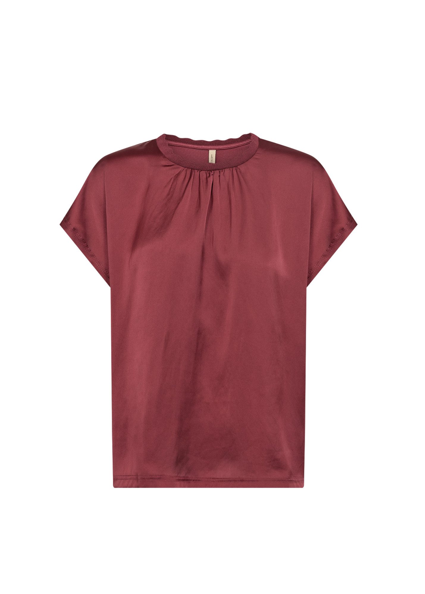 soyaconcept T-Shirt SC-THILDE 56 4985 4985 OXBLOOD RE