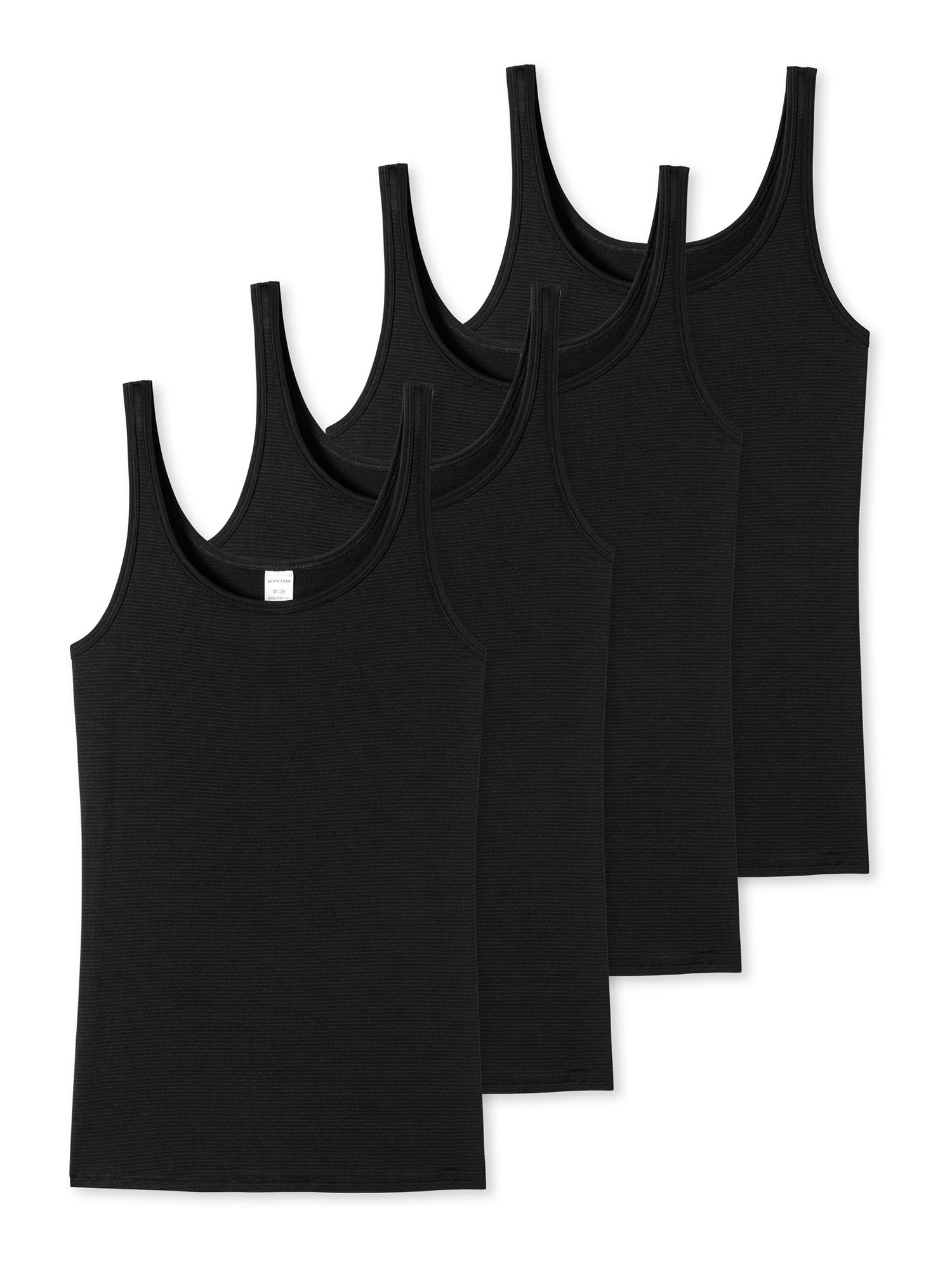 Schiesser Spaghettitop Modal Essentials (4-tlg) schmale träger Spaghetti-to günstig online kaufen