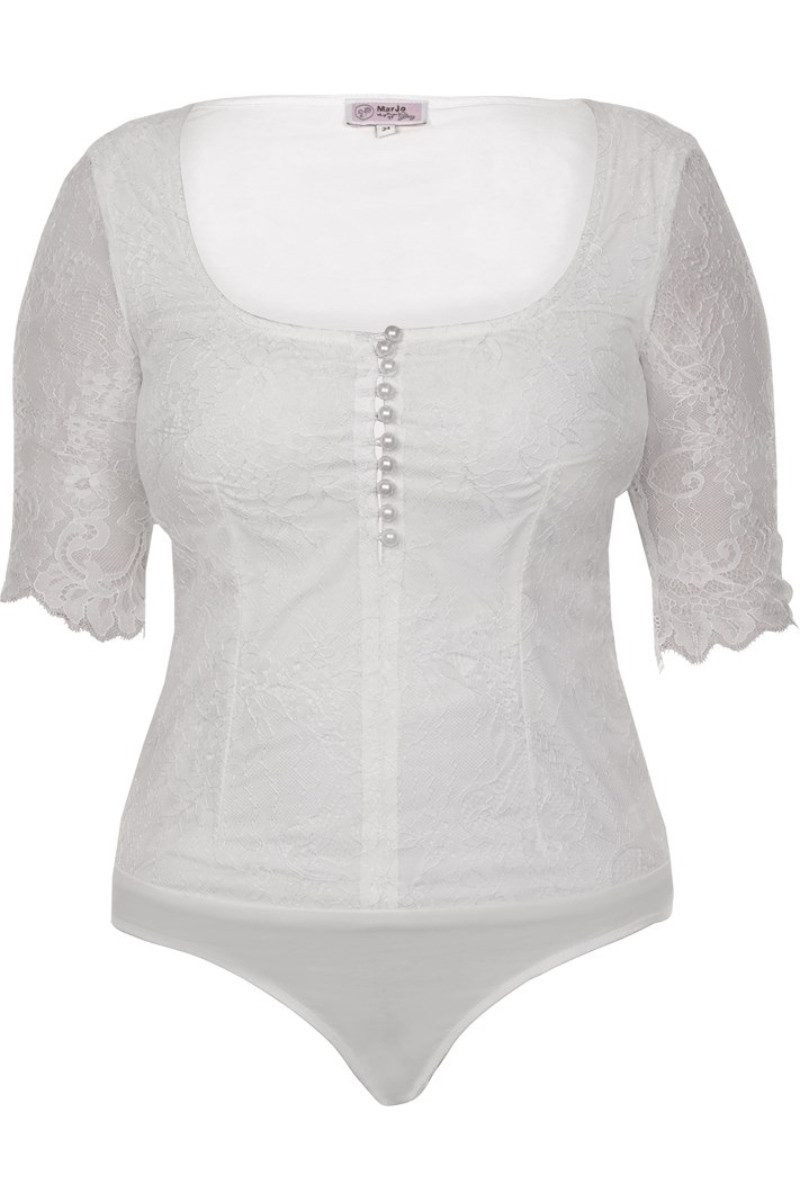 MarJo Blusenbody Blusenbody - LIVIA-CANDIA - offweiß