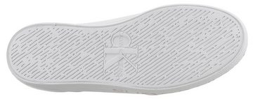 Calvin Klein Jeans VULC FLATF LOW WRAP AROUND LOGO Plateausneaker mit Logoschriftzug, Freizeitschuh, Halbschuh, Schnürschuh