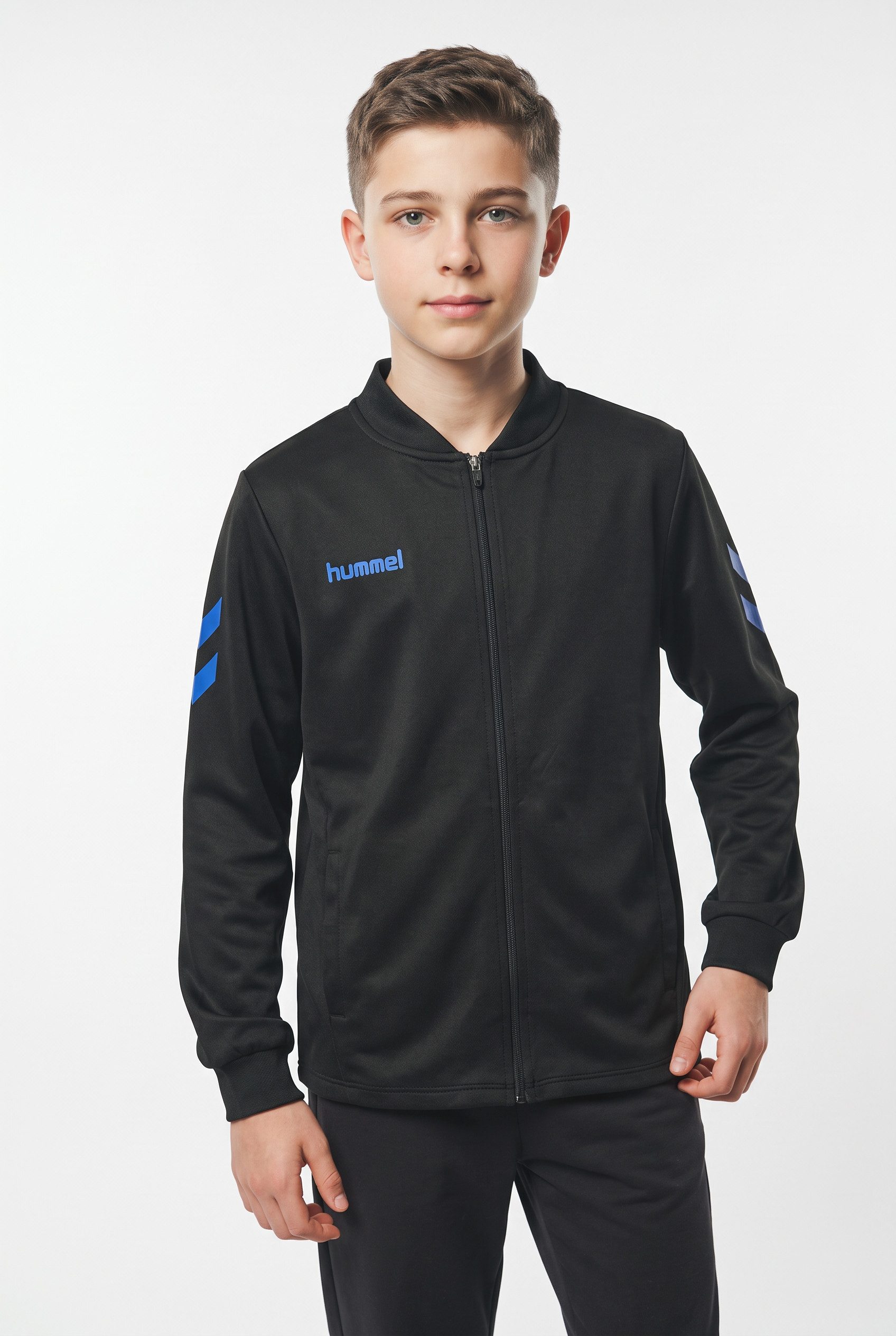 hummel Trainingsjacke HMLBLAZE CLUB 26 ZIP JACKET KIDS für Kinder, aus Polyester, in den Größen 128 bis 164