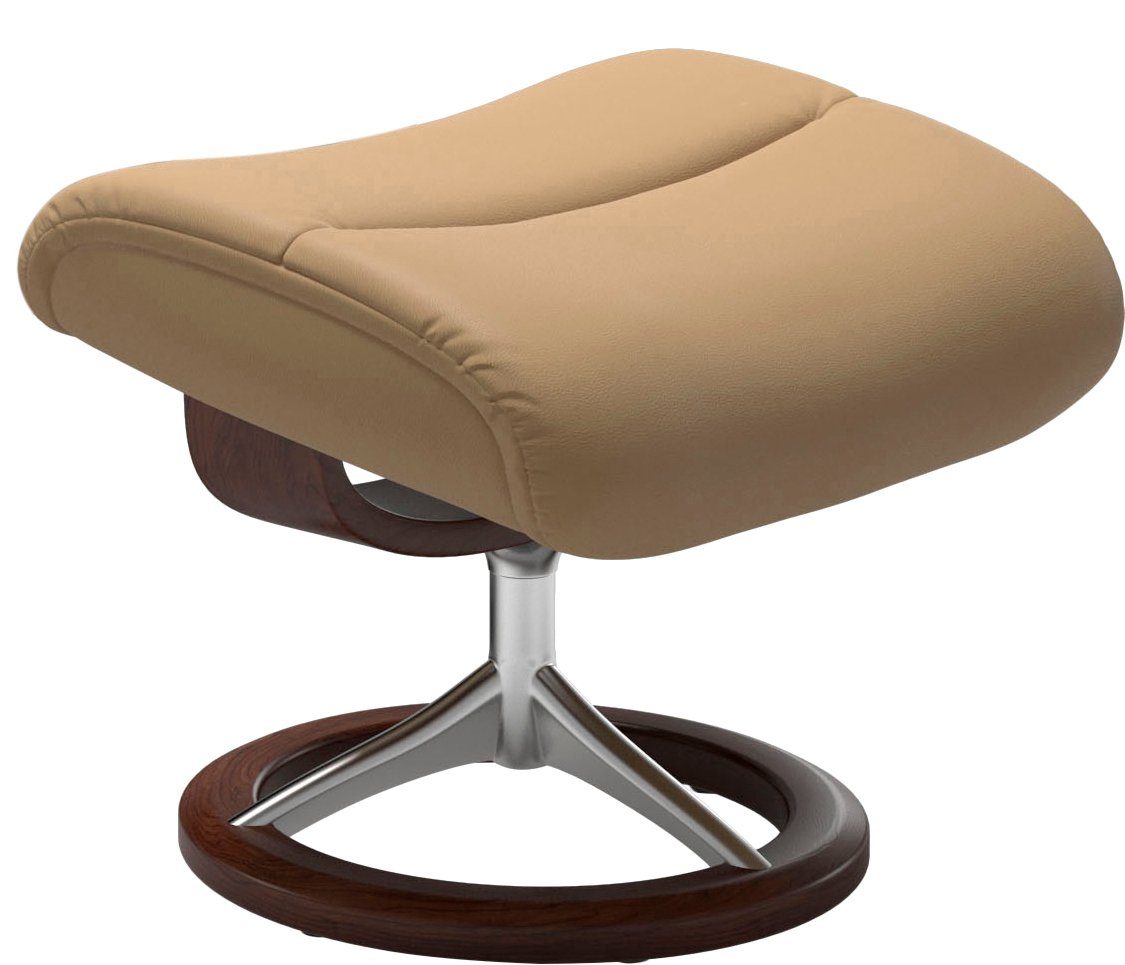 Relaxsessel M,Gestell mit Größe Relaxsessel (Set, Stressless® Signature mit Hocker), Braun Base, View