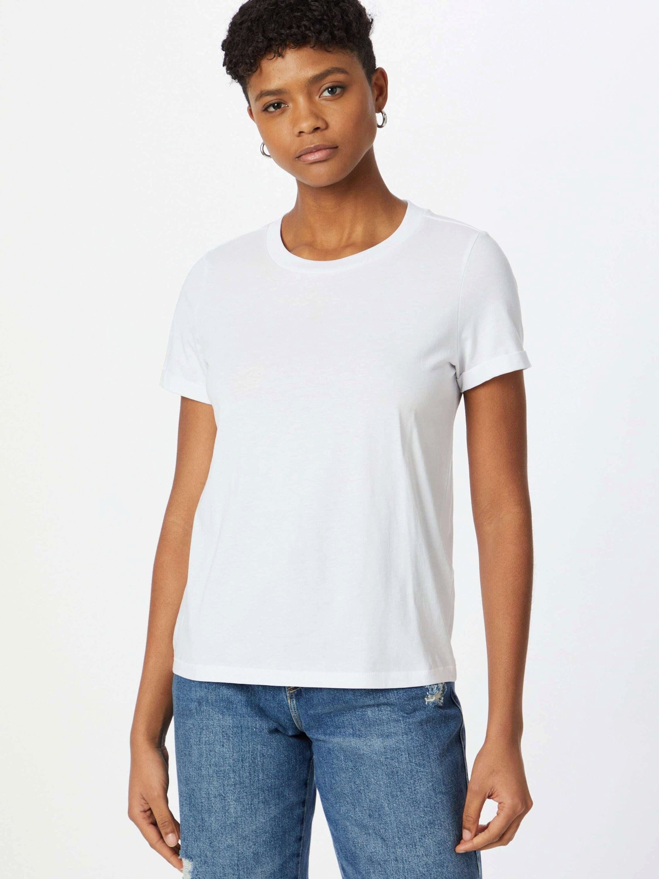Vero Moda T-Shirt VMPaula (1-tlg) Plain/ohne Details günstig online kaufen