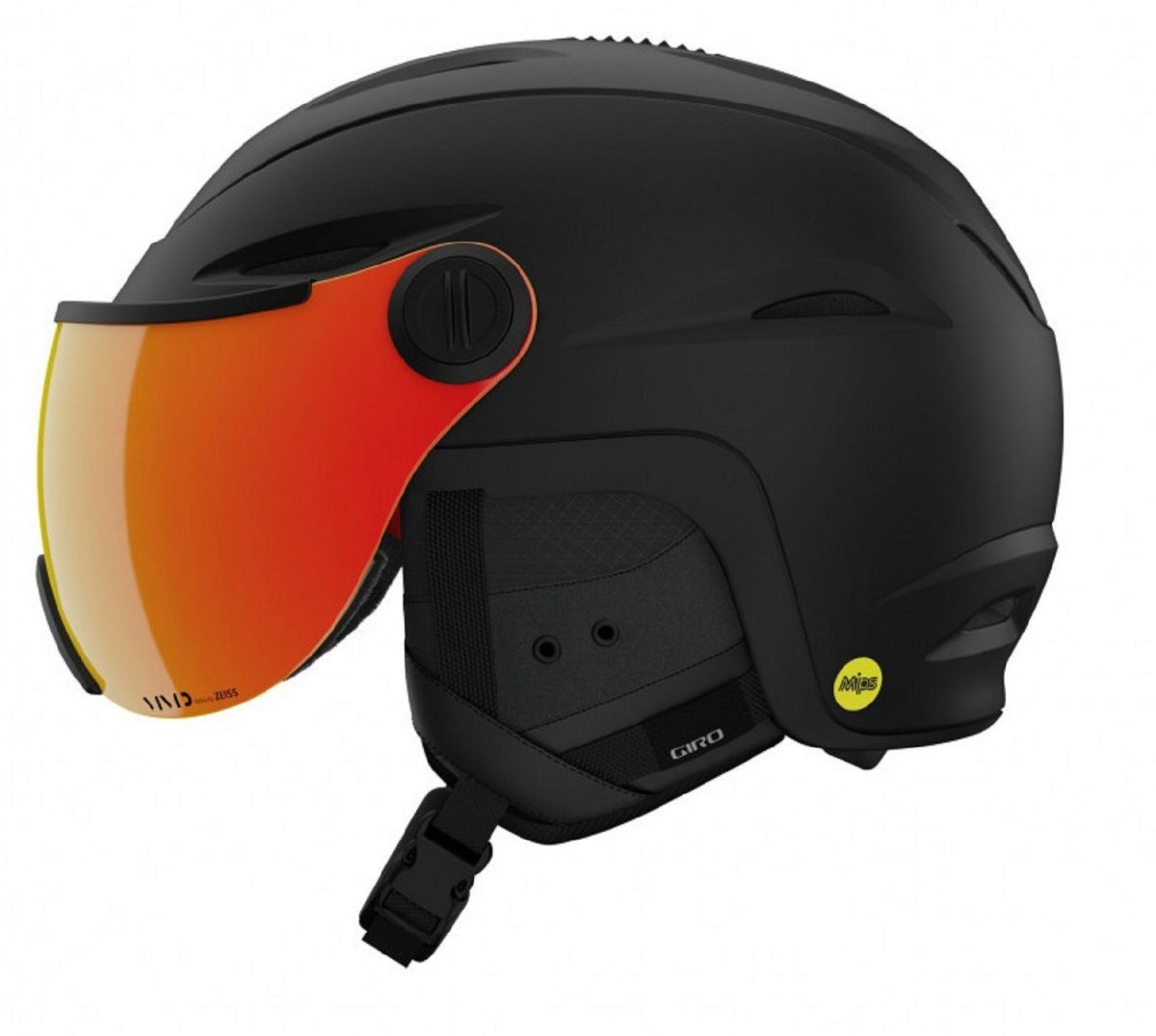 Giro Skihelm Giro Vue Mips Vivid Skihelm Snowboardhelm matte black vivid ember