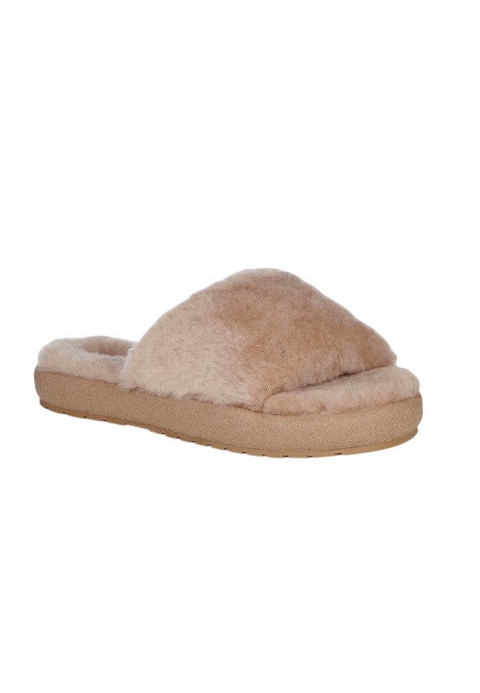 Emu Australia Slipper Mckay (100% Schaffell) camelbraun Damen Hausschuh