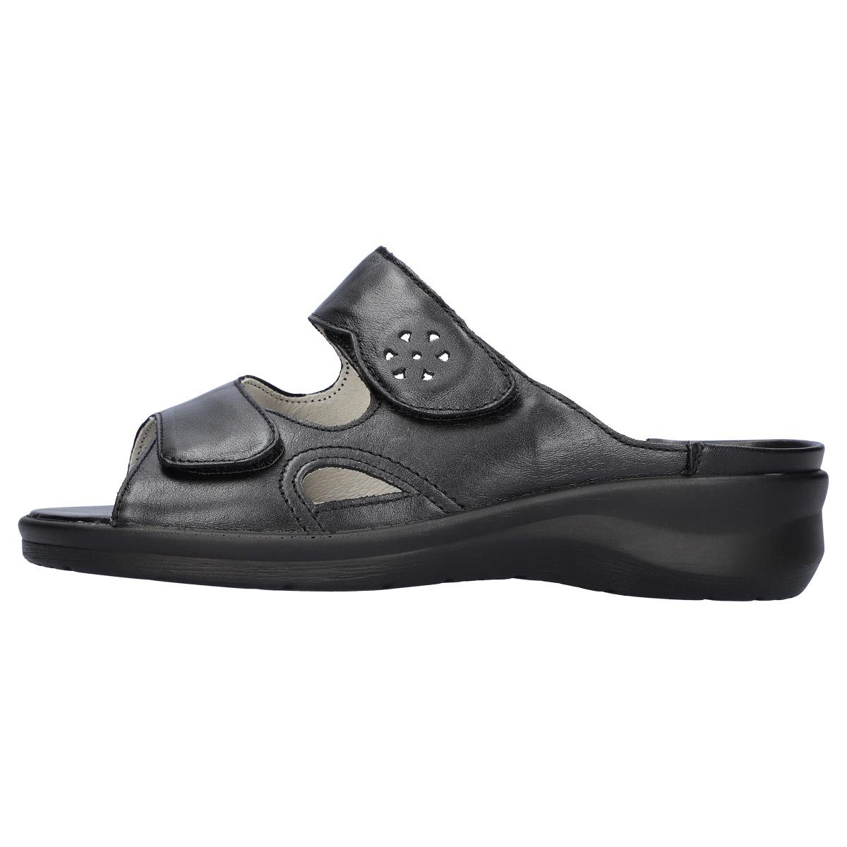 Waldläufer Merle Pantolette (1-tlg) Pantoletten - Extra Weite M bequem, Weiches Nappaleder