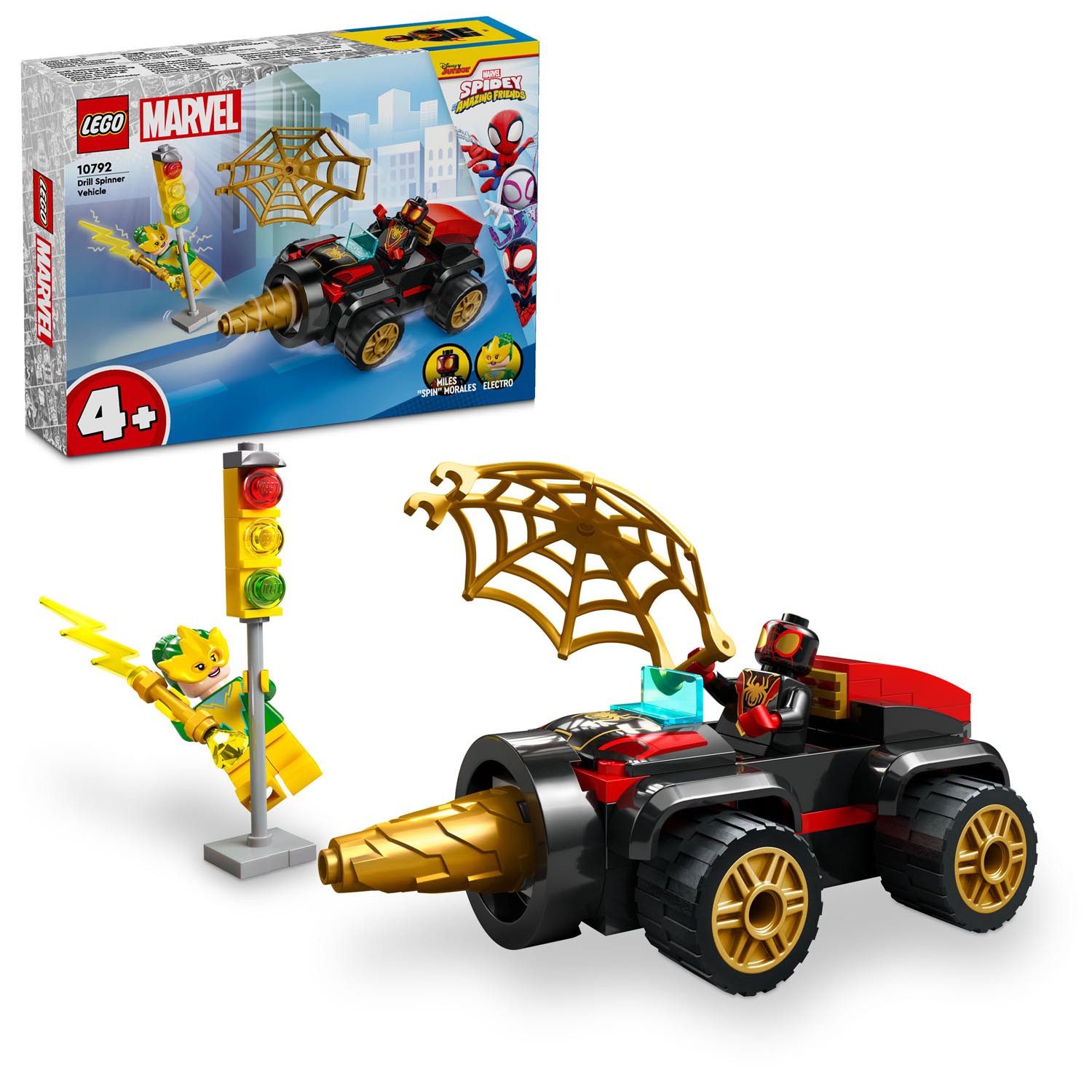 LEGO® LEGO® 10792 Spidey und Seine Super-Freunde (4) - Spideys Bohrfahrzeug Konstruktions-Spielset