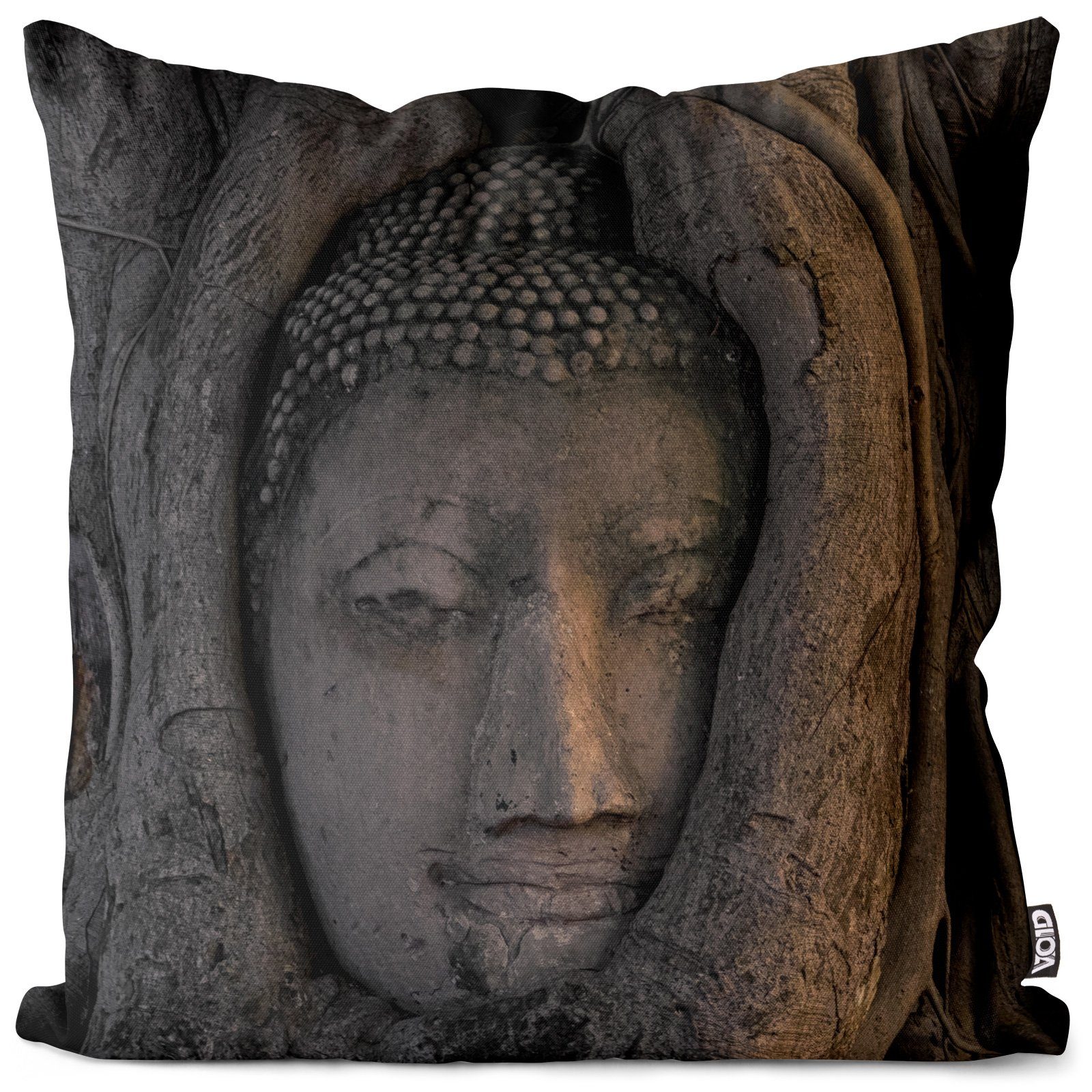 Kissenbezug, VOID (1 Stück), Sofa-Kissen Hinduismus Buddhismus Jainismuss Elefant Gott Religion Bali Puja Statue Asien Bali Reise Tantra Tee Shiva