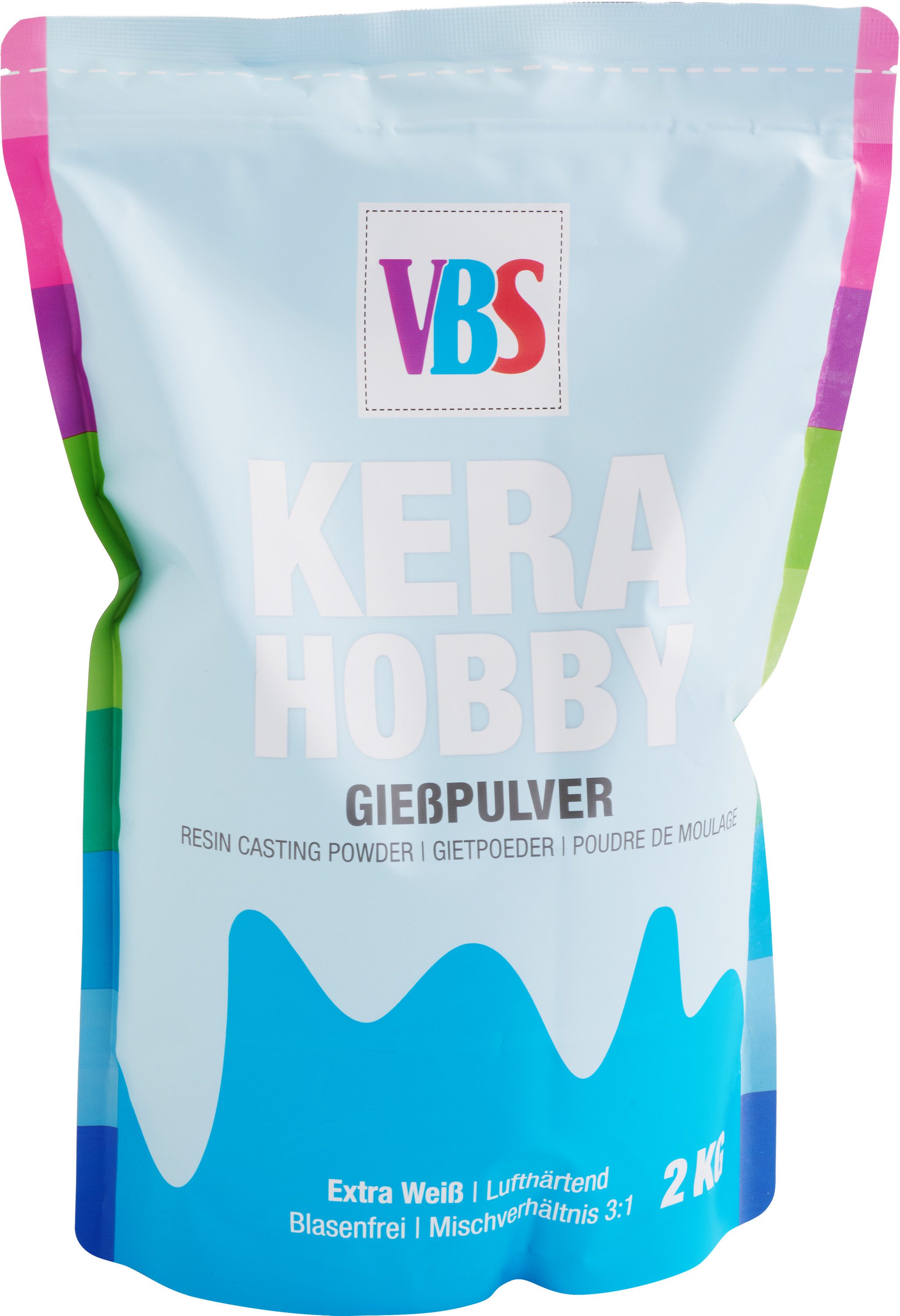 VBS Modelliermasse KeraHobby, Weiß