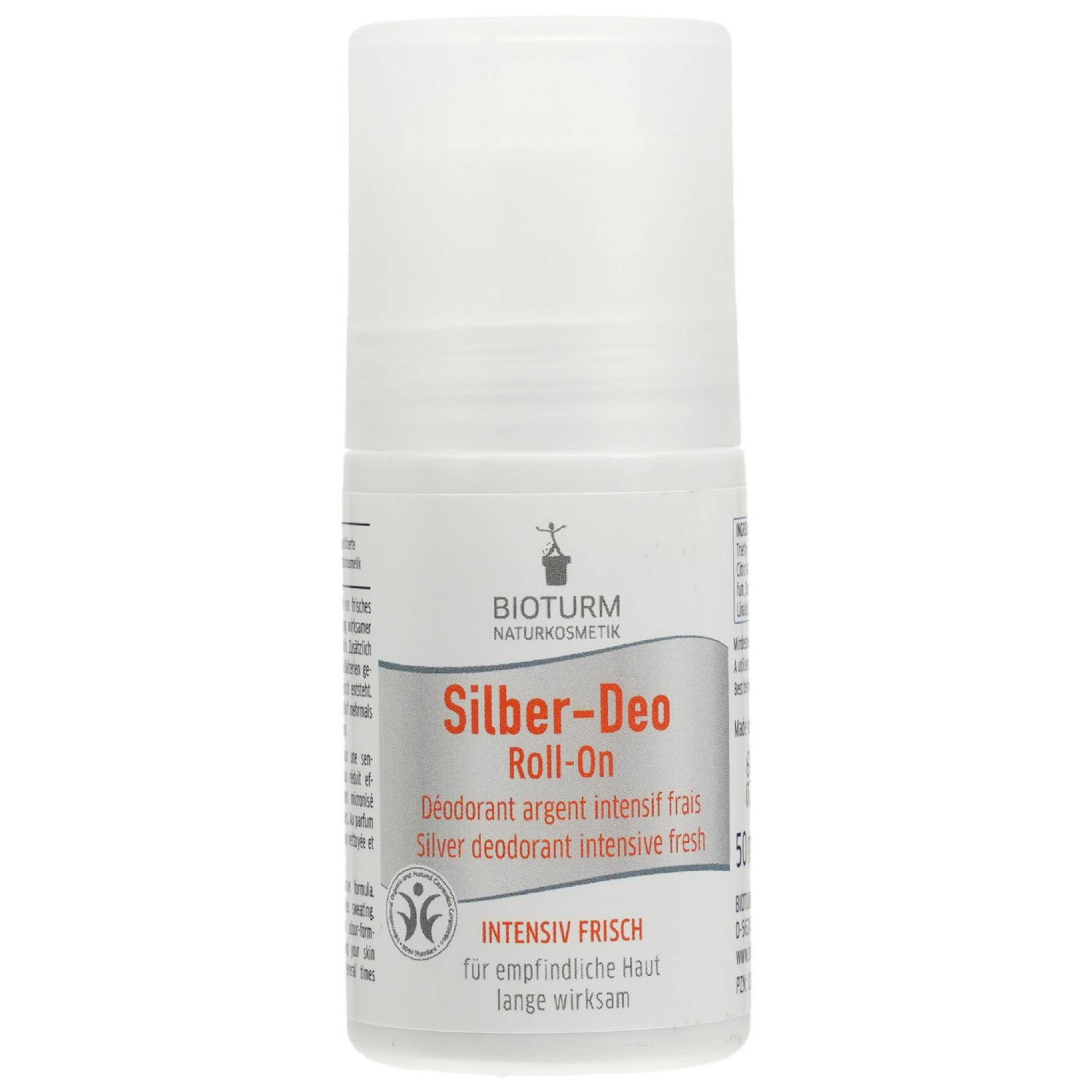 Bioturm Deo-Roller BIOTURM Silber-Deo intensiv frisch Nr.32