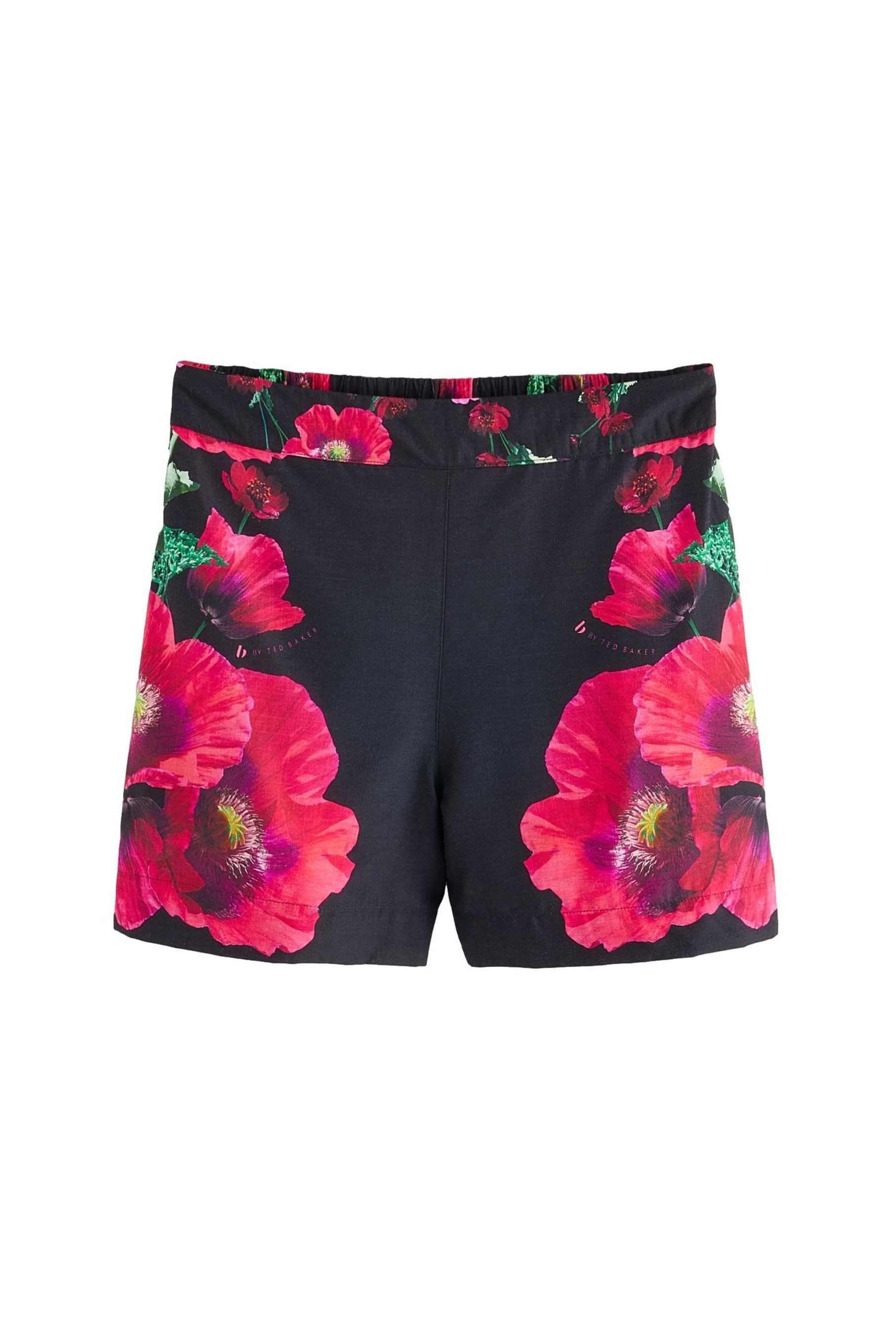 B by Ted Baker Strandshorts B by Ted Baker Strandshorts aus Baumwoll-Viskose (1-tlg)
