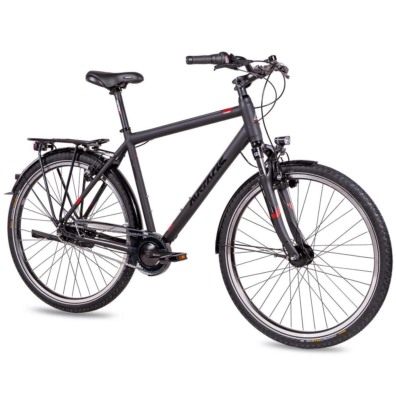 Airtracks Cityrad »Herren XXL City Fahrrad 28 Zoll CI.2850«, 7 Gang, Nabenschaltung, SHIMANO