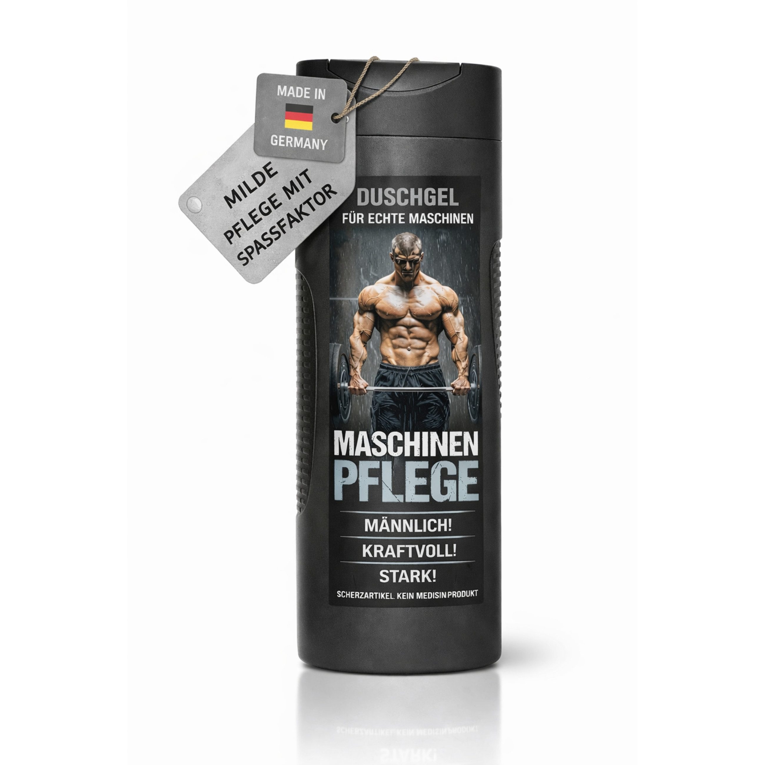 Deggelbam Duschgel Maschinenpflege - DAS Duschgel für deinen Fitness Buddy, Dermatologisch getestet, Vegan, perfekte Geschenkidee