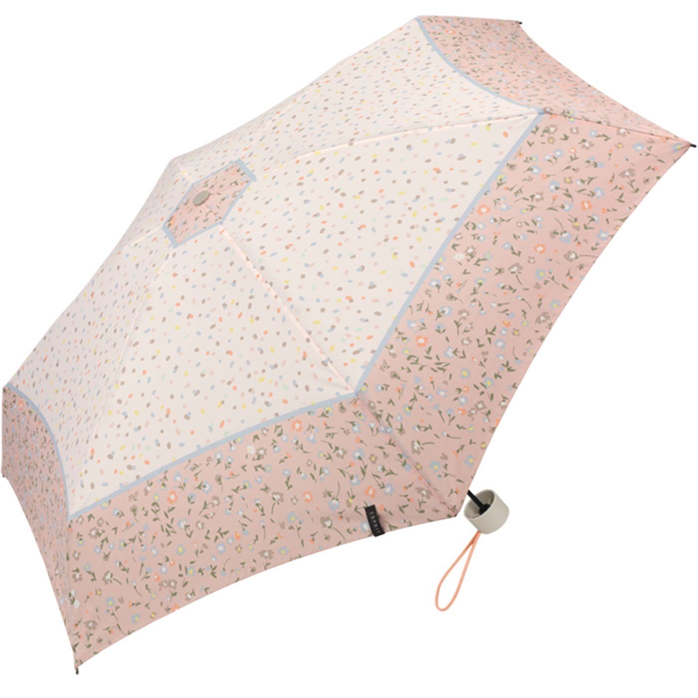 Esprit Regenschirm Taschenregenschirm Mini Damen Petito winzig Potpourri, Super