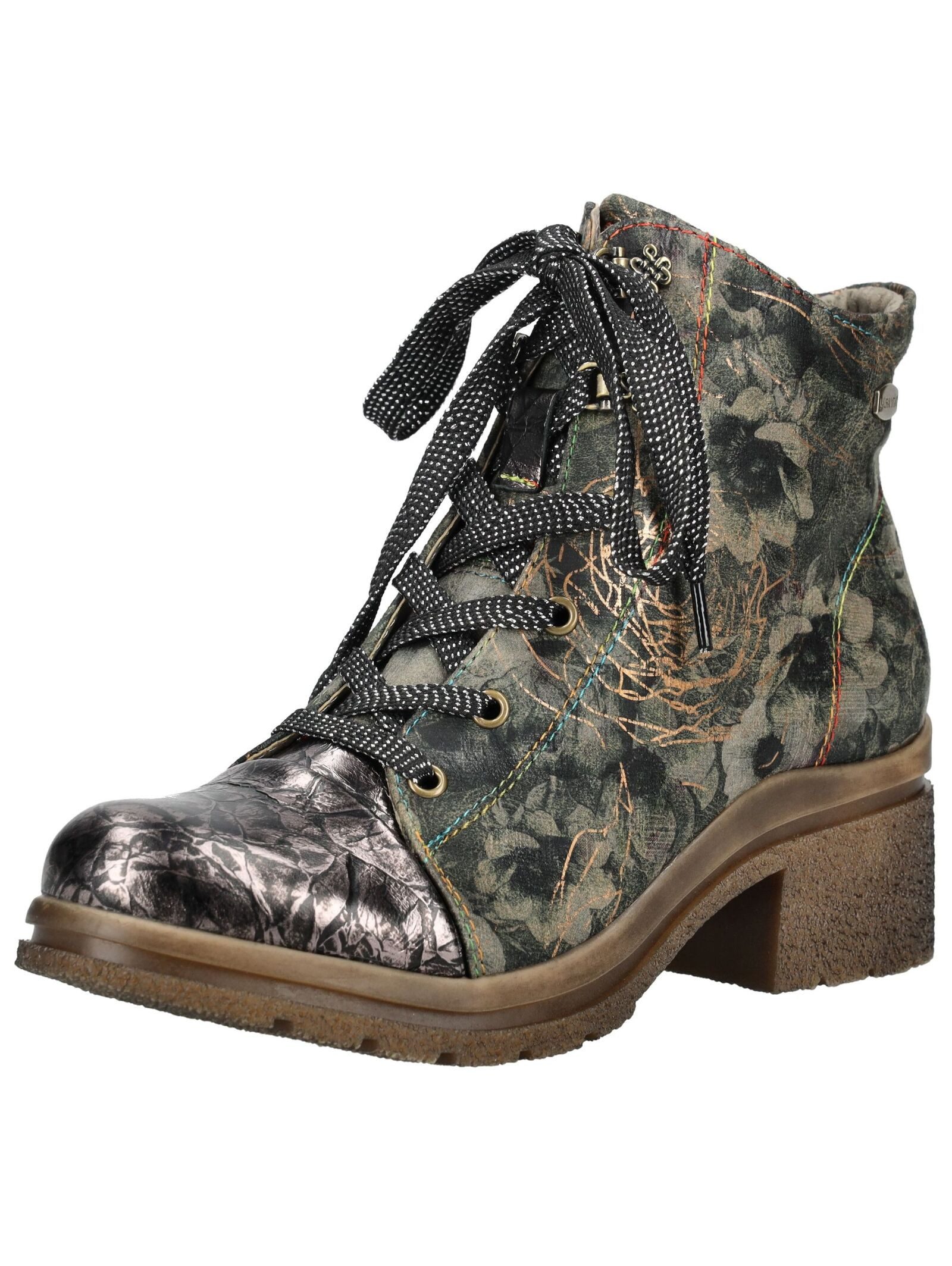 LAURA VITA LAURA VITA Stiefelette Leder/Textil Schnürstiefelette günstig online kaufen