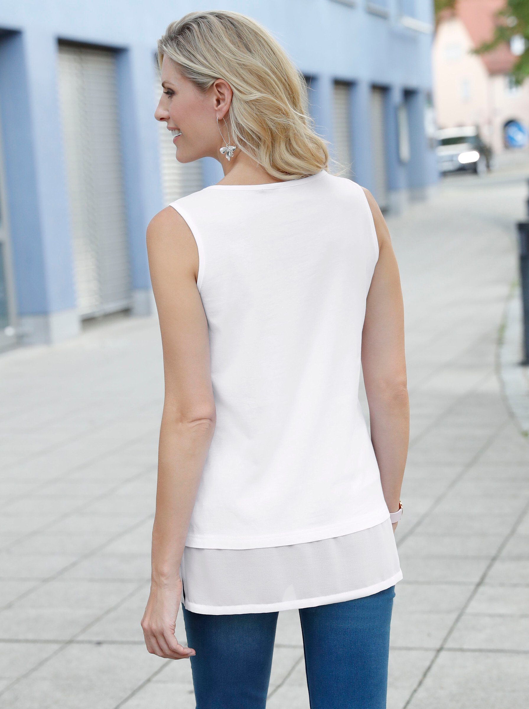 Sieh an! Shirttop 2-in-1-Top . günstig online kaufen
