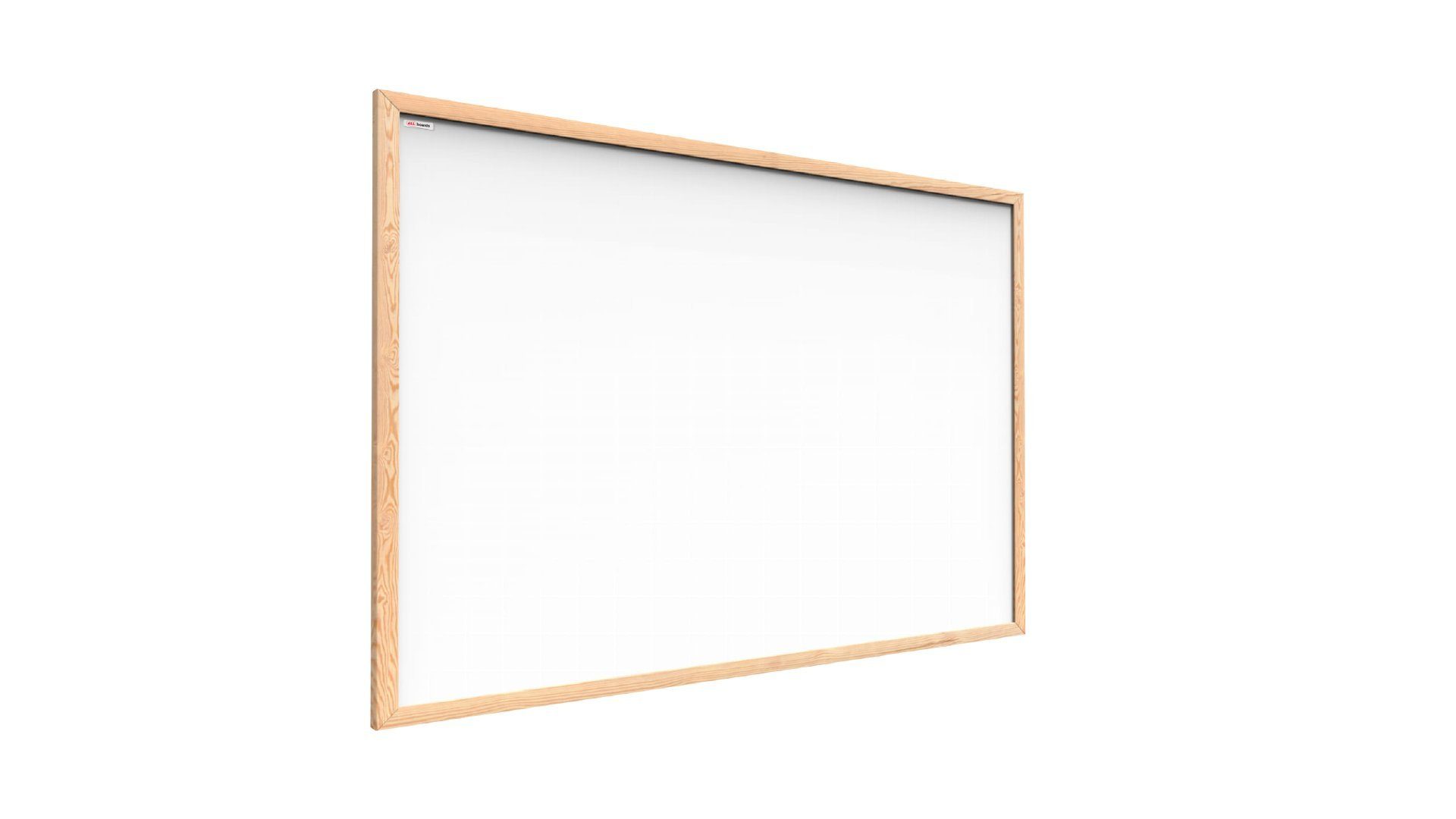 ALLboards Magnettafel Magnettafel Whiteboard Holzrahmen Wandtafel Schreibtafel