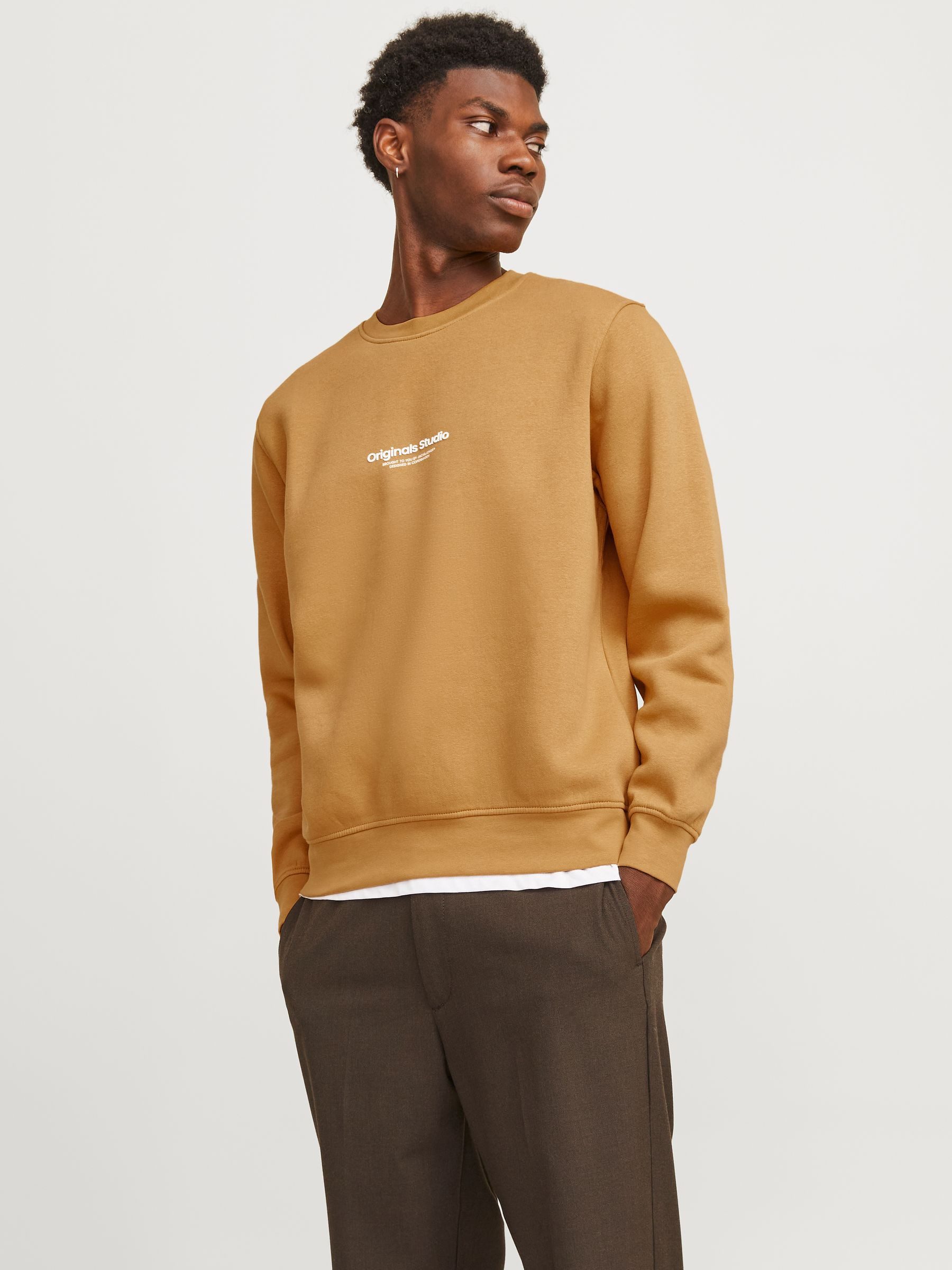Jack & Jones  Sweatshirt 12241694 JORVESTERBRO-KALAMATA günstig online kaufen