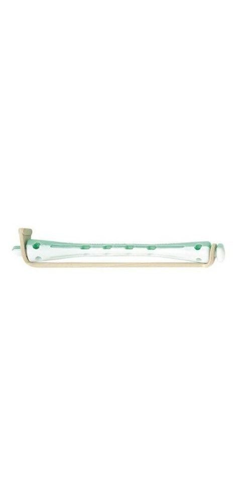 Sibel Lockenwickler Sinelco Permanent Lockenwickler Lang 12st Grün Weiß 6mm