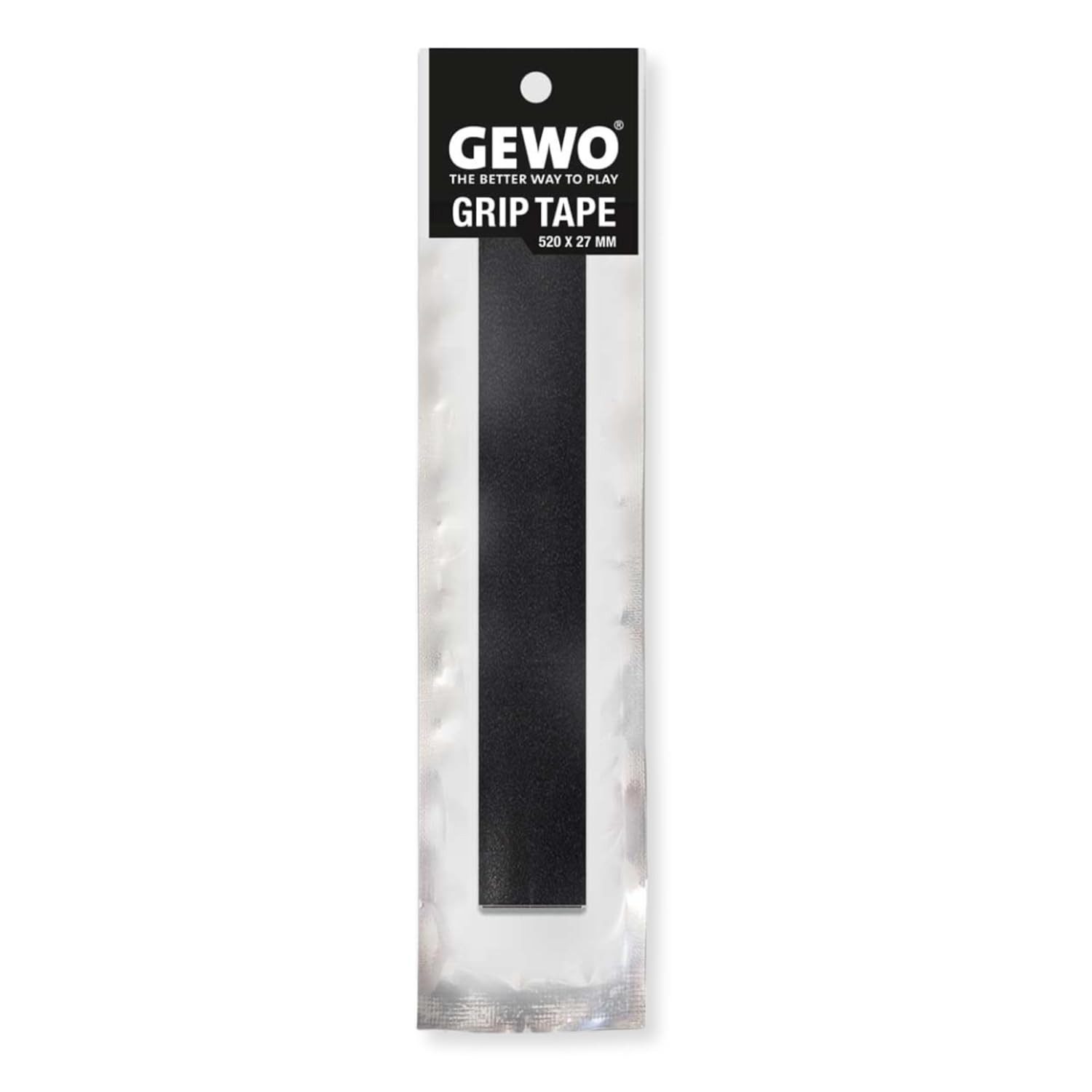 Tischtennisschläger Tischtennis Griffband – Selbstklebend Grip Tape, 27*520mm, schwarz