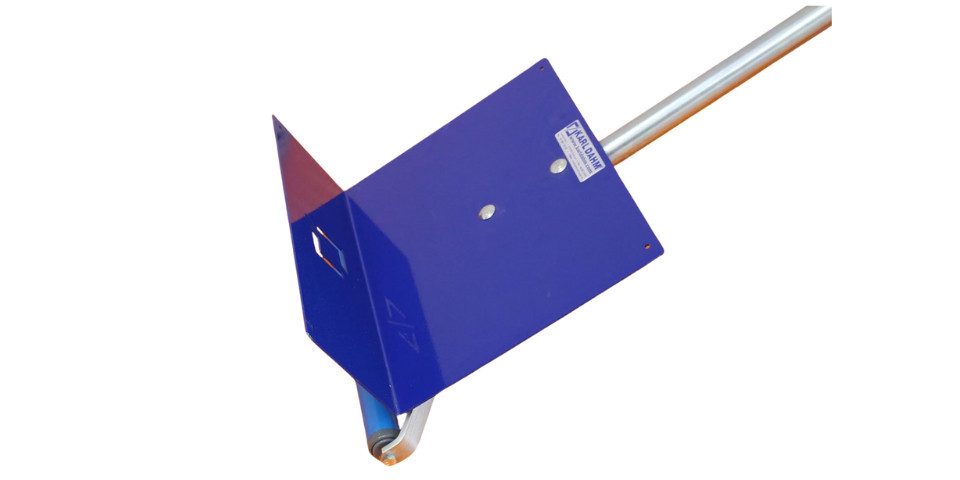 Karl Dahm Bodenbelag-Andrückwalze Karl Dahm Andrückwalze Plus mit höhenverstellbarem Stiel