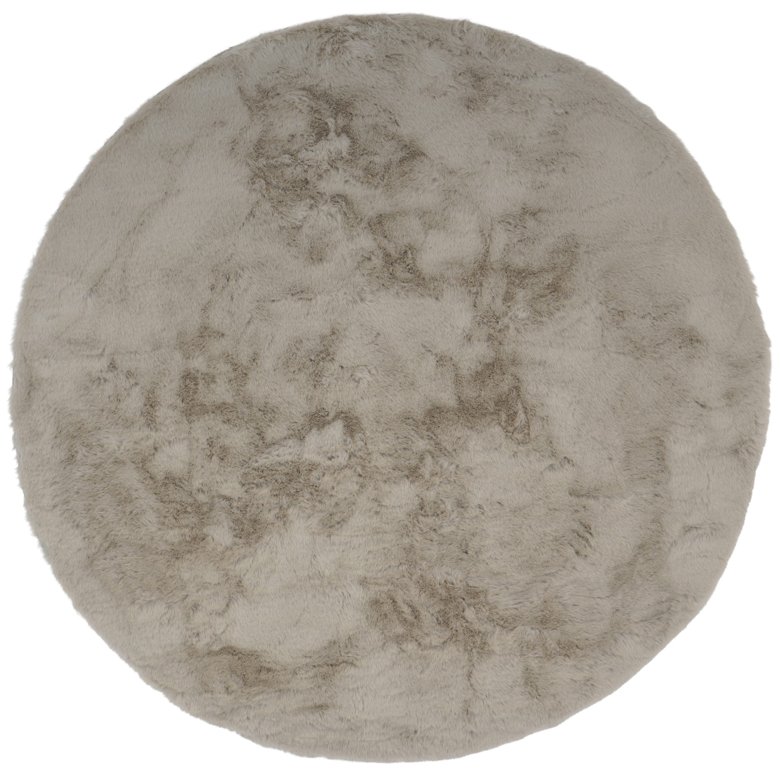 Consilio Concept Fellteppich Teppich Hasenfell Imitat CLOUD Fell Hochflor rechteckig Höhe: 39 mm, Rund