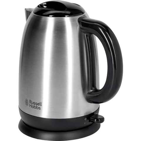 RUSSELL HOBBS Wasserkocher Adventure 23912-70, 1,7 l, 2400 W, Edelstahl gebürstet