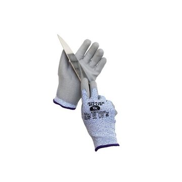 TK Arbeitshandschuh-Set Shark Blue Schutzhandschuhe Polyurethan Große 6-11 (3 Paar)