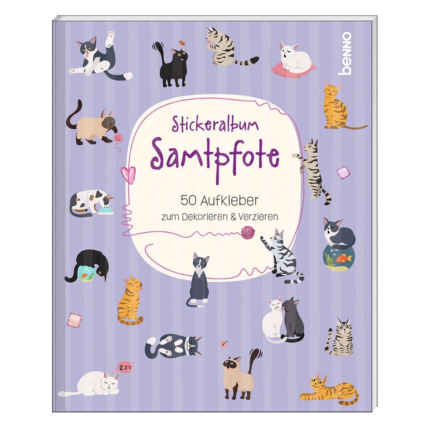 Stickeralbum »Samtpfote« / diverse