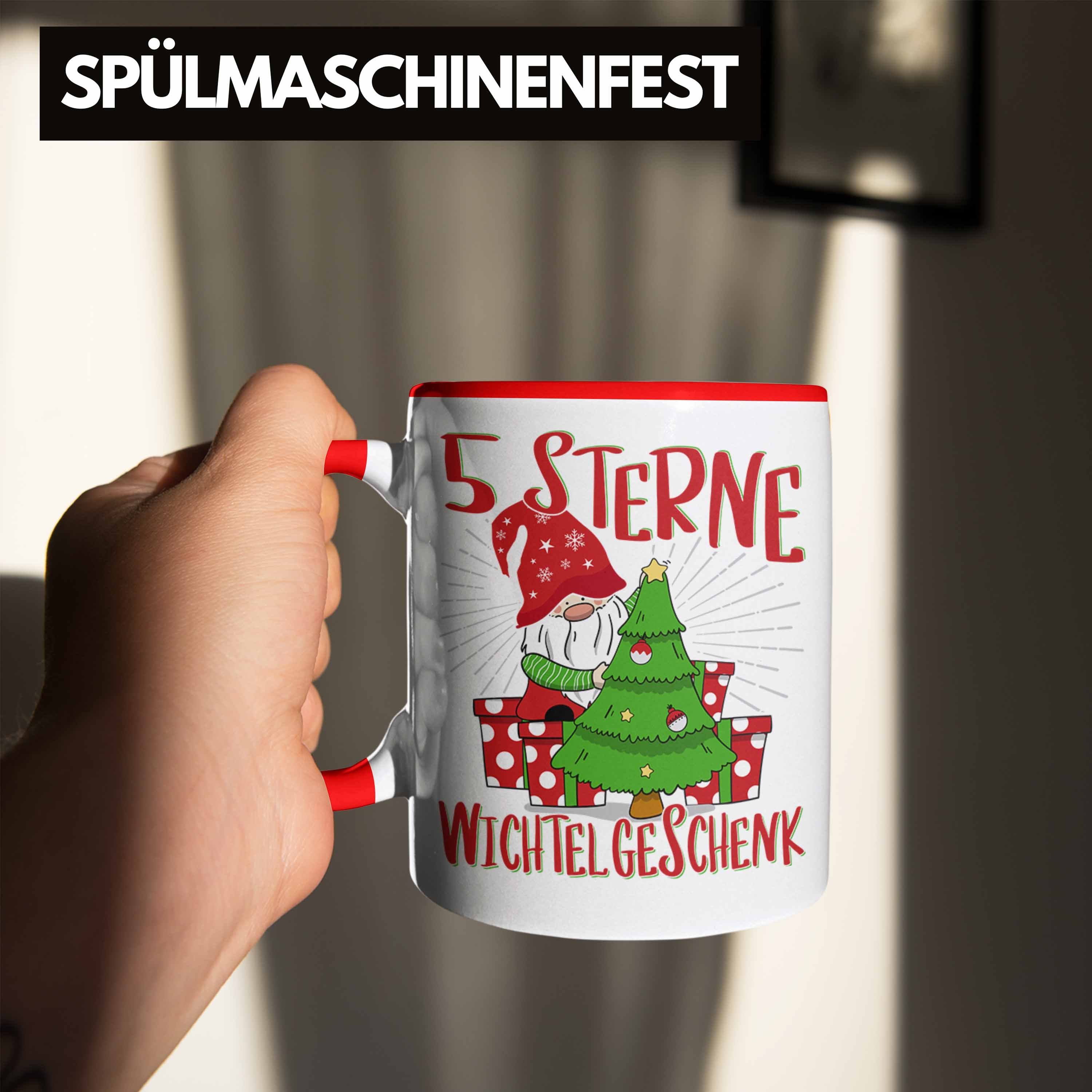 Trendation Tasse Schrott-Wichtelgeschenk Weihnach für Wichteln Geschenk Frauen Kollegen