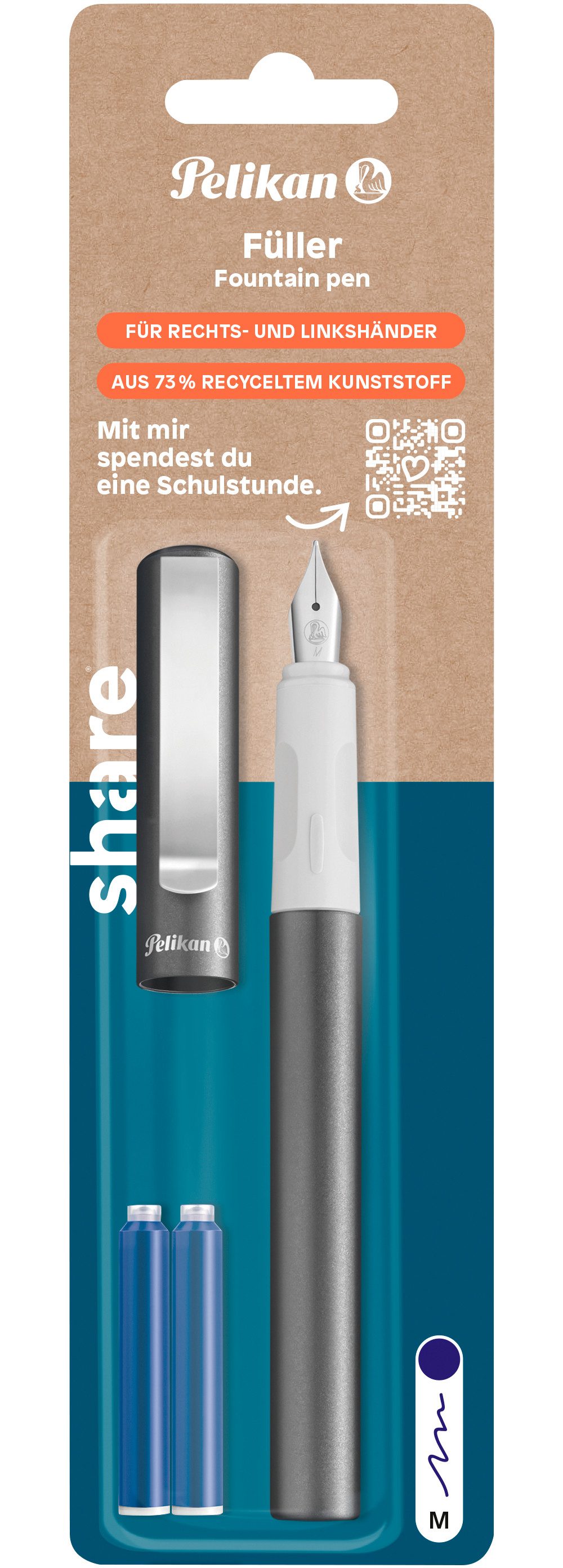 share Kalligraphie-Stift share Füller, Federbreite M