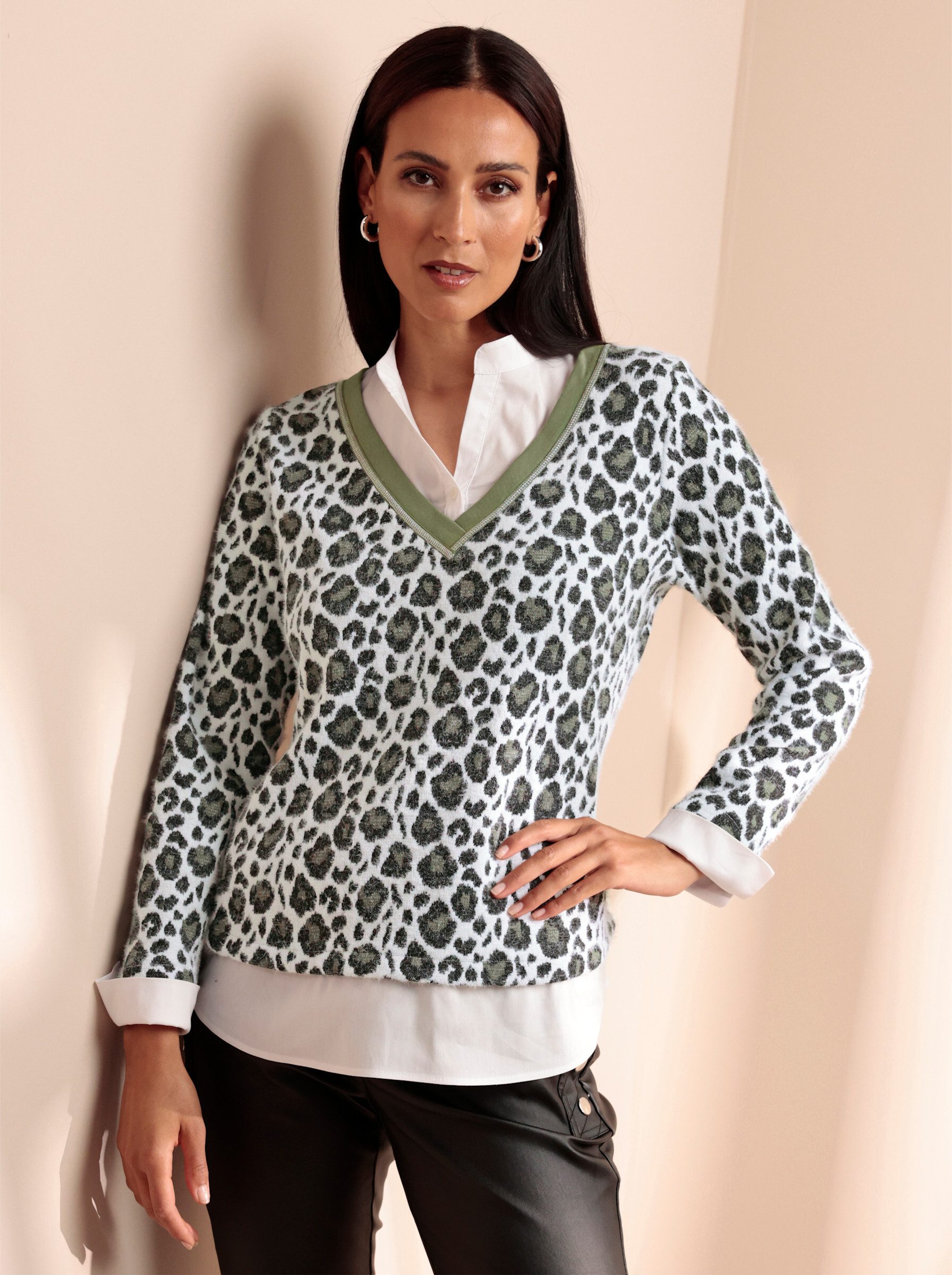 heine Strickpullover 2-in-1-Pullover . günstig online kaufen