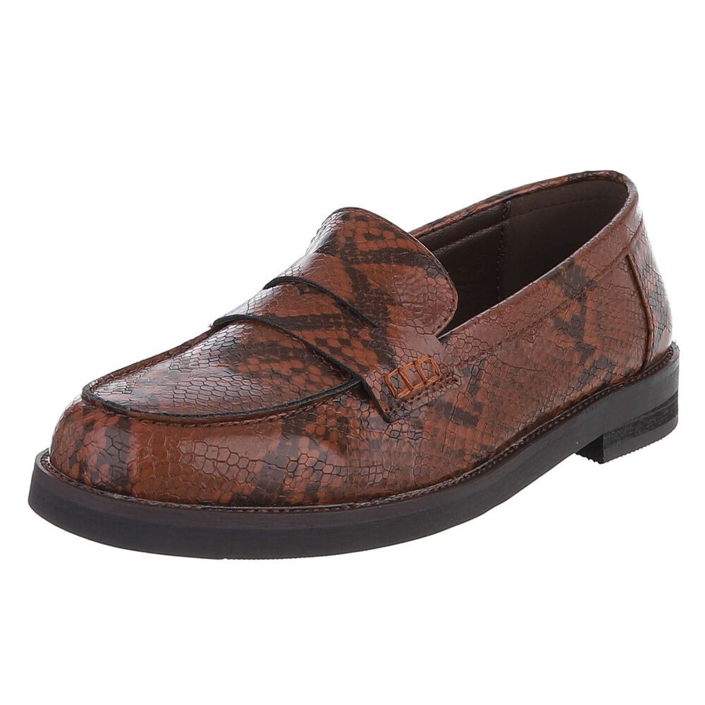 Eleganter Damenschuh mit einzigartiger Oberflächenstruktur Slipper