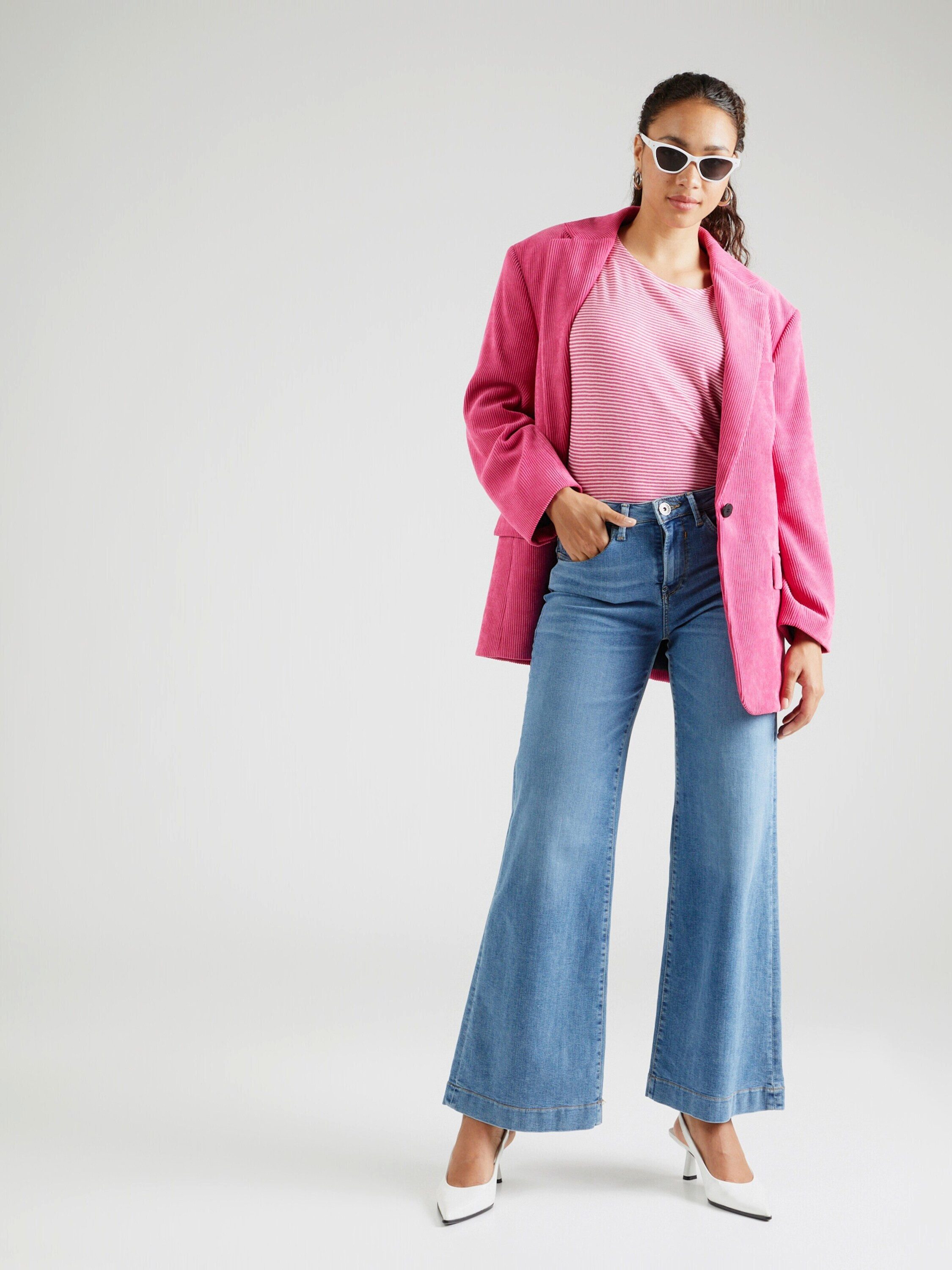 Garcia Weite Jeans (1-tlg) Plain/ohne Details