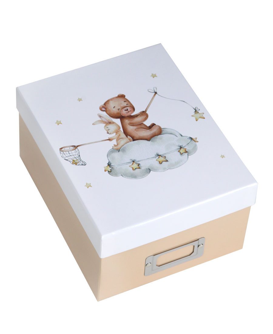 IDEAL TREND Fotoalbum My Friends Photo Box 700 Fotos in 10x15 cm Fotobox Baby Erinnerungsbox (1-St), Fotobox / Photo Box / Erinnerungsbox Bis zu 700 Fotos 10 x 15 cm