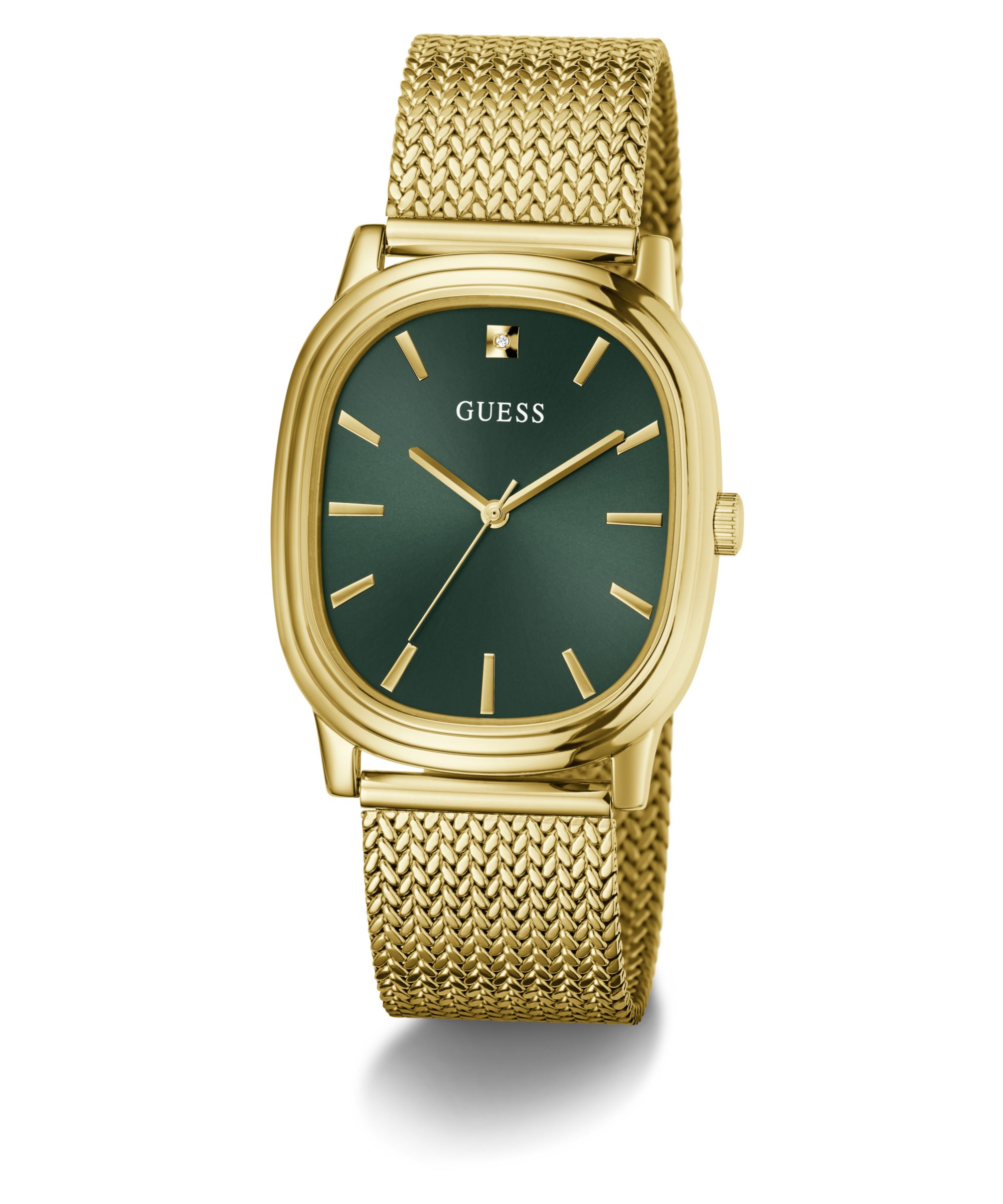 Guess Quarzuhr FELIX GW1124G2, Armbanduhr, Herrenuhr, Edelstahlarmband, analog