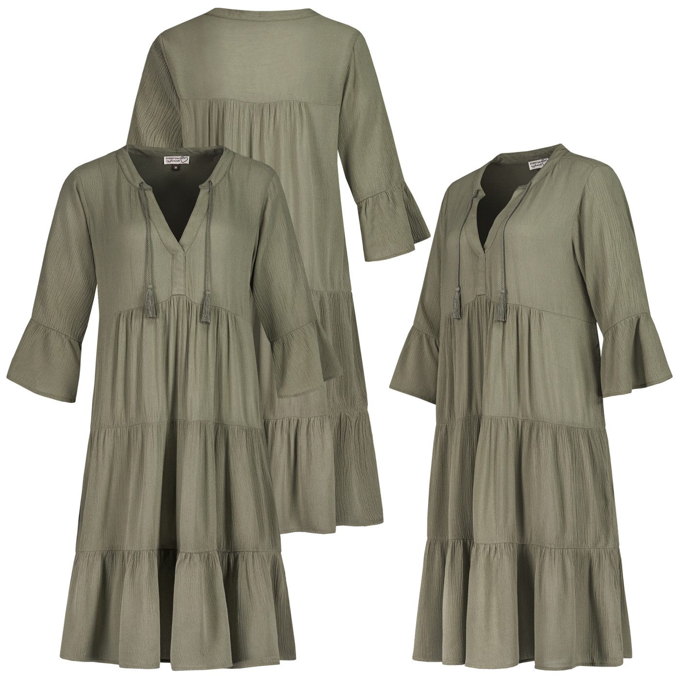 SUBLEVEL Strandkleid Sublevel Damen Kleid Strandkleid günstig online kaufen