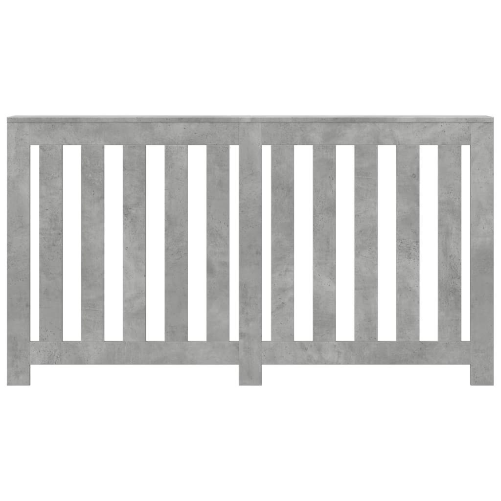 vidaXL Heizungsverkleidung 149 x 20 x 82 cm Heizkörperverkleidung Betongrau 149x20x82 cm Spanplat