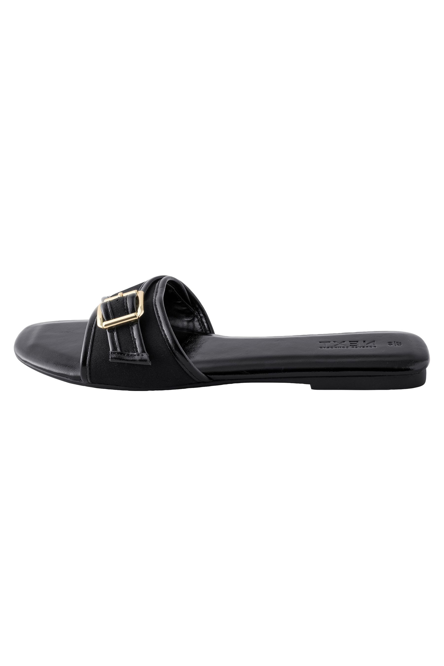 Next Forever Comfort® Pantoletten mit Schnallendetail Pantolette (1-tlg)