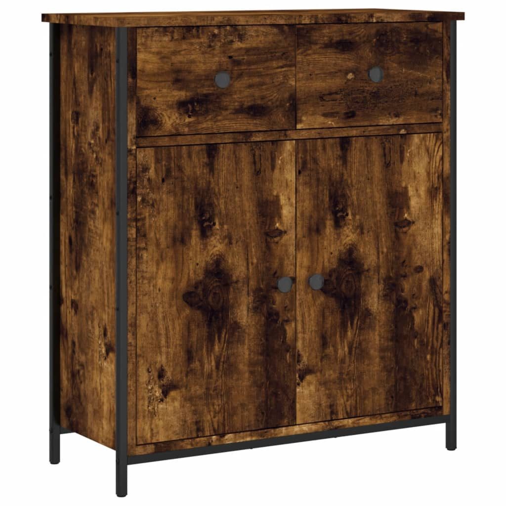 vidaXL Sideboard Sideboard Räuchereiche 70x30x80 cm Holzwerkstoff (1 St) günstig online kaufen