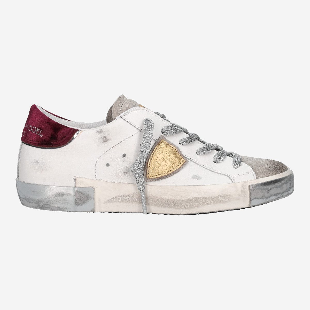 Philippe Model PRSX LOW, Sneaker in Weiß für Damen Sneaker