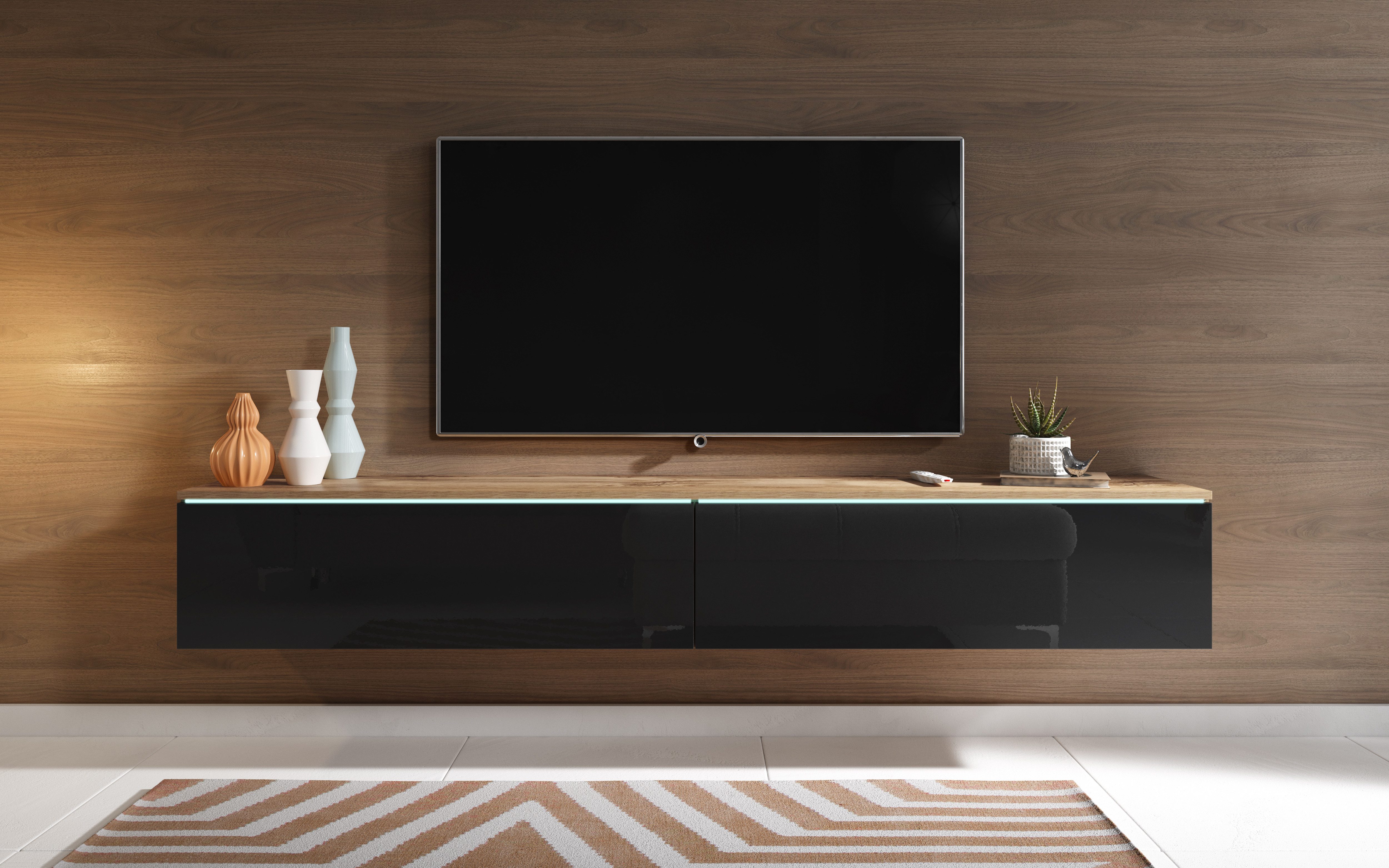 INOSIGN Lowboard LOWBOARD VERA, wahlweise mit oder ohne Beleuchtung, Modern günstig online kaufen