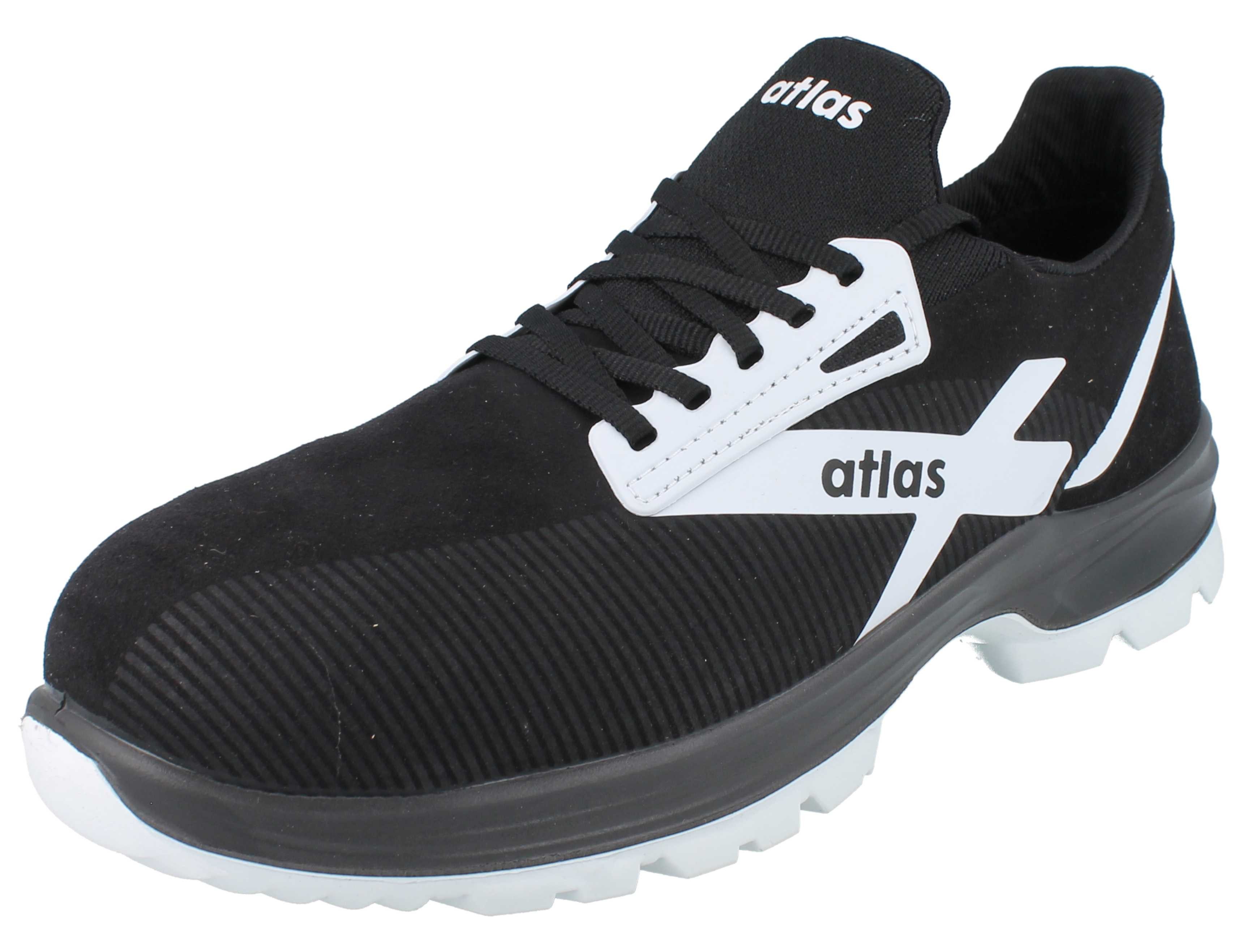 Atlas ATLAS A 95 Herren Sicherheitssneaker S3 schwarz - Größe: 42 Sicherheitsschuh Wechselfußbett