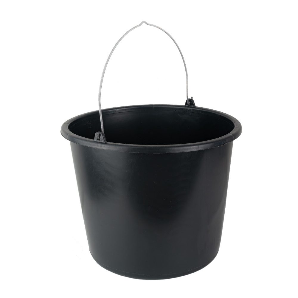 Prima-Online Ведро раствора Ведро раствора Baueimer 5L I 10L I 12L I 16L I 20L literskala Putzeimer, 5 Liter